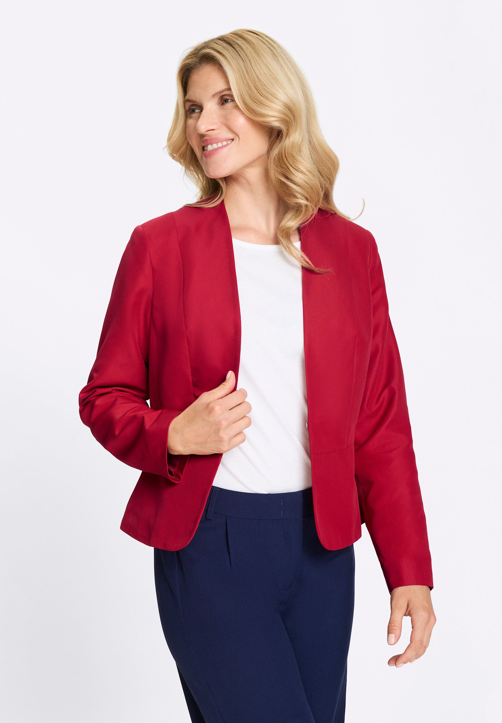 Sieh an! Blusenblazer »Blazer Blazer mit Hakenverschluss«