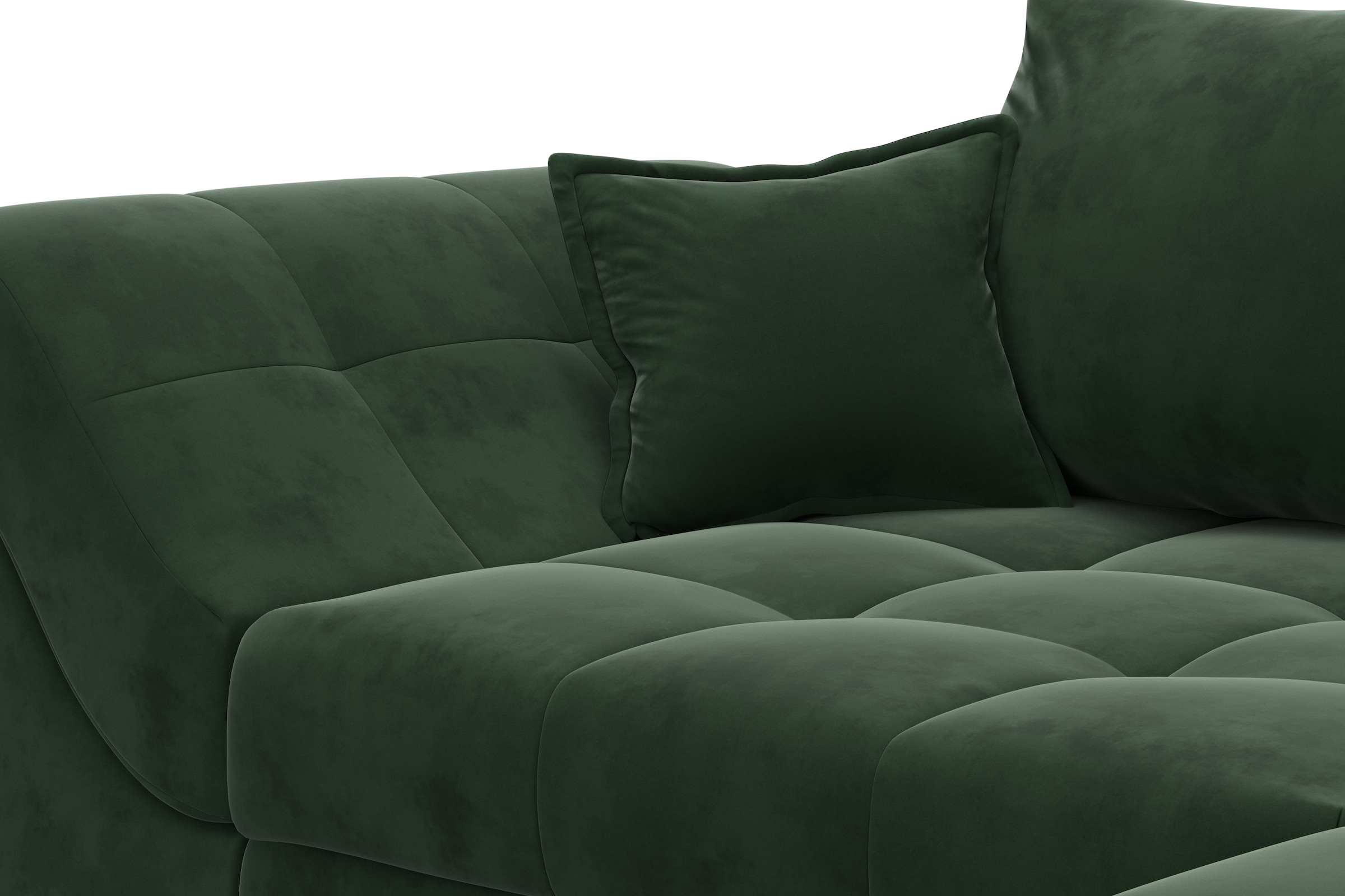 COLLECTION AB Ecksofa Joseli,  mit Zier- und Rückenkissen, komfortable Schanzen-Armlehne
