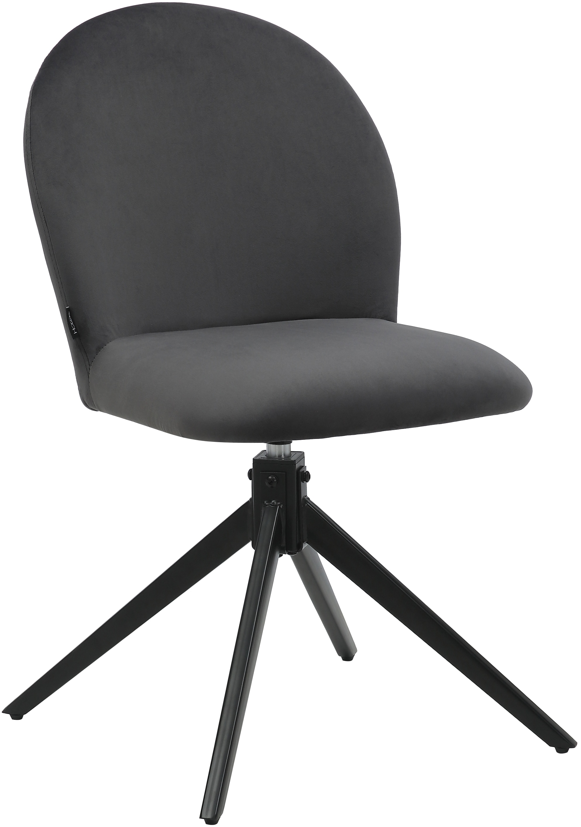 Home affaire Esszimmerstuhl »Tempa, TOPSELLER!, OTTOs Choice«, (Set), 2 St., Samtvelours, Drehstuhl mit 360 Grad Drehfunktion
