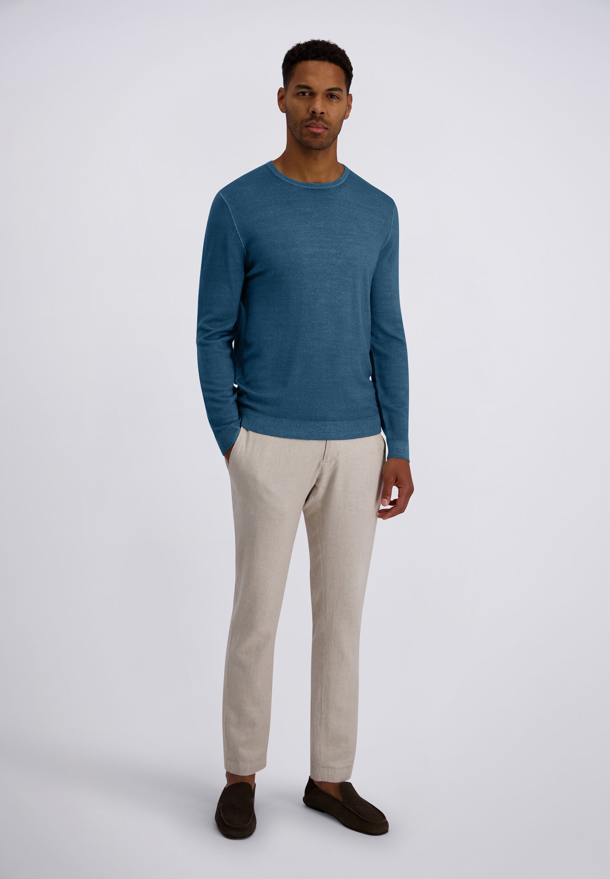 Pierre Cardin Strickpullover »Pierre Cardin Pullover« mit Rundhalsausschnitt