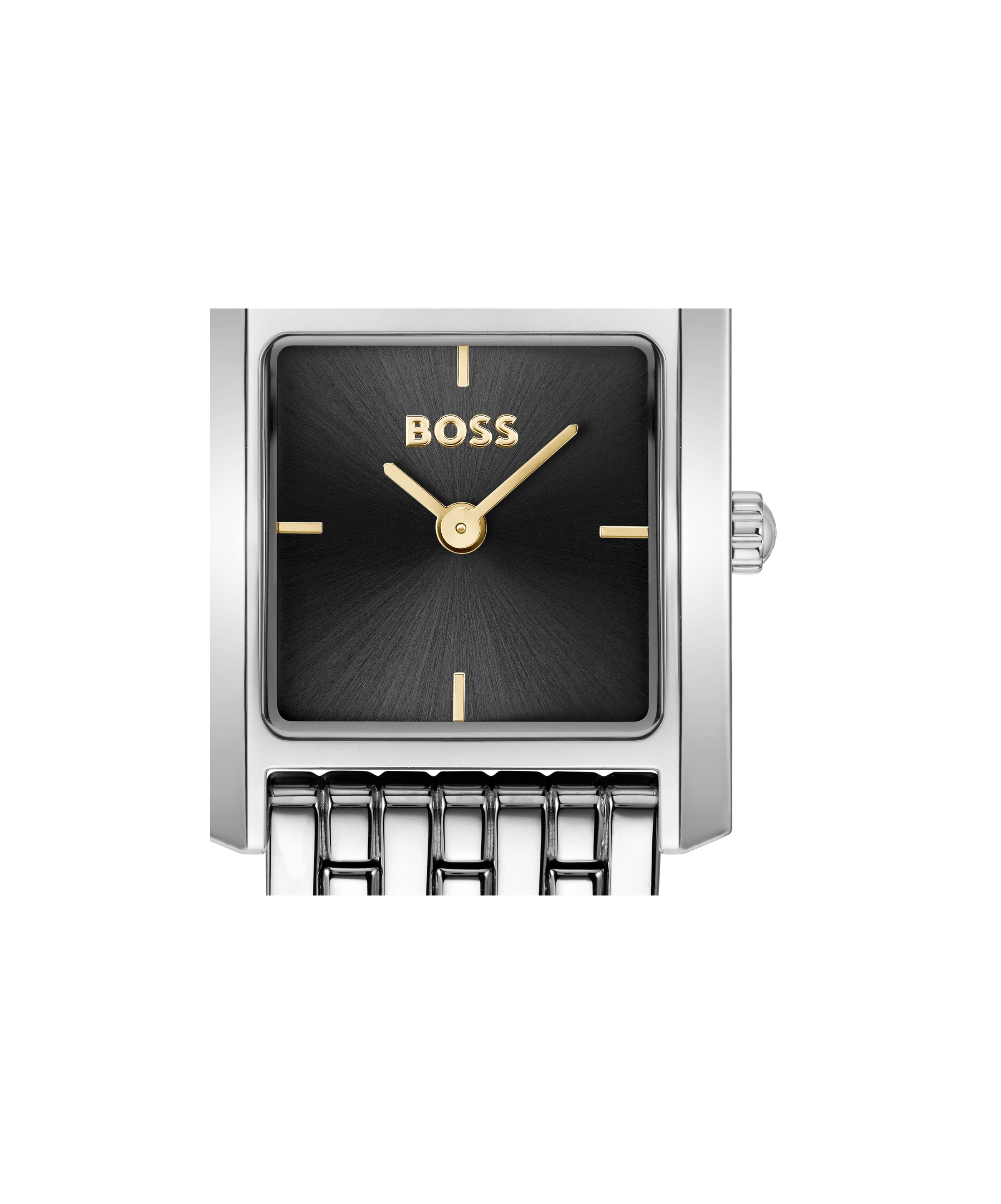 BOSS Quarzuhr »LUCY SCALA« Armbanduhr, Damenuhr, Edelstahlarmband, analog