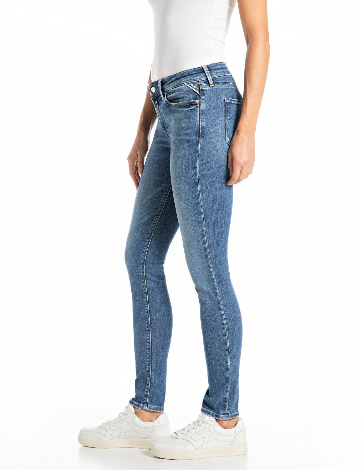 Replay 5-Pocket-Jeans »NEW LUZ Skinny Fit«, in Ankle-Länge