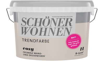 SCHÖNER WOHNEN FARBE Wand- und Deckenfarbe »TRENDFARBE«