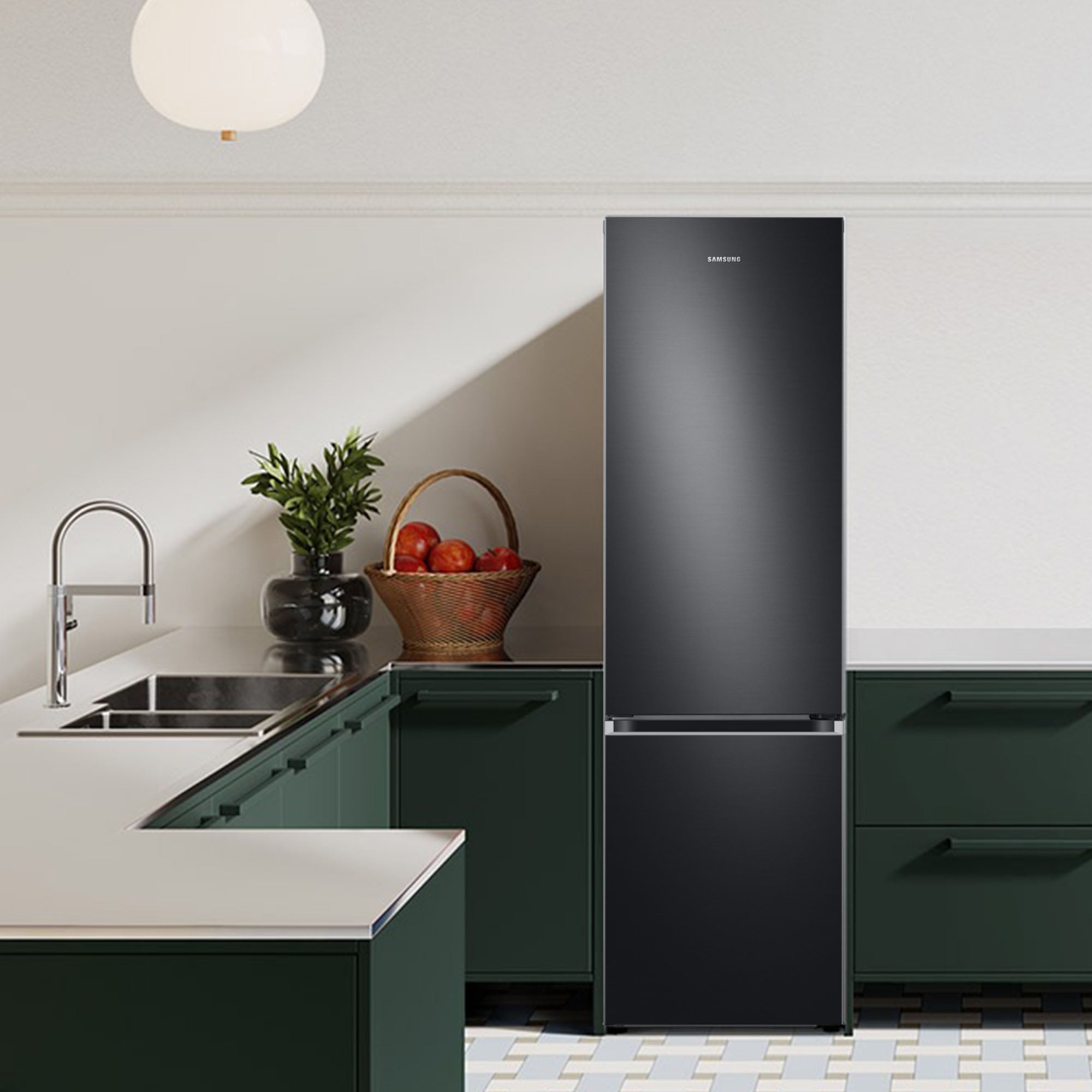 Samsung Kühl-/Gefrierkombination 7300 Serie »RL38C602CB1« 203 cm hoch 59,5 cm breit