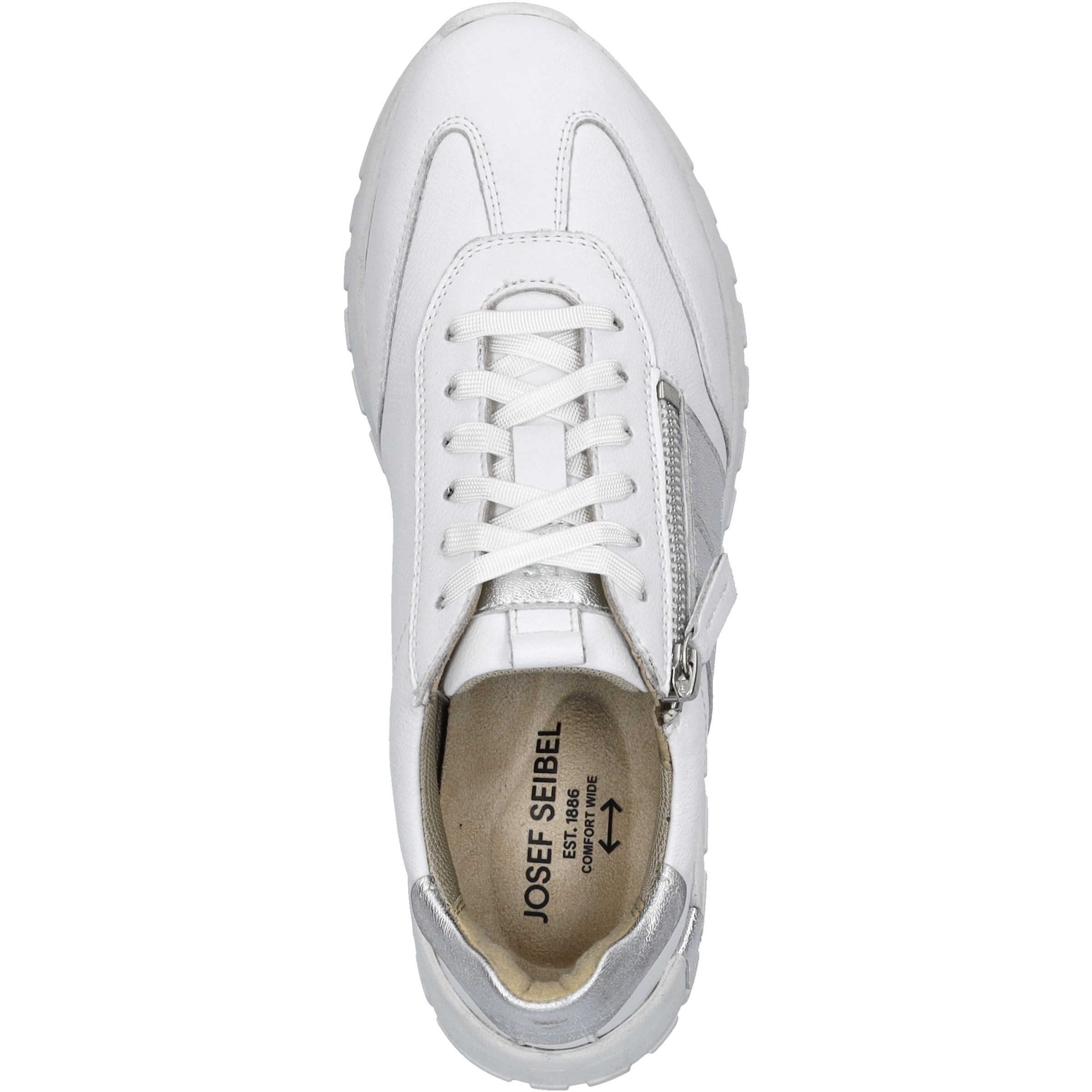 Josef Seibel Sneaker »Gabby 01, weiss-silber«
