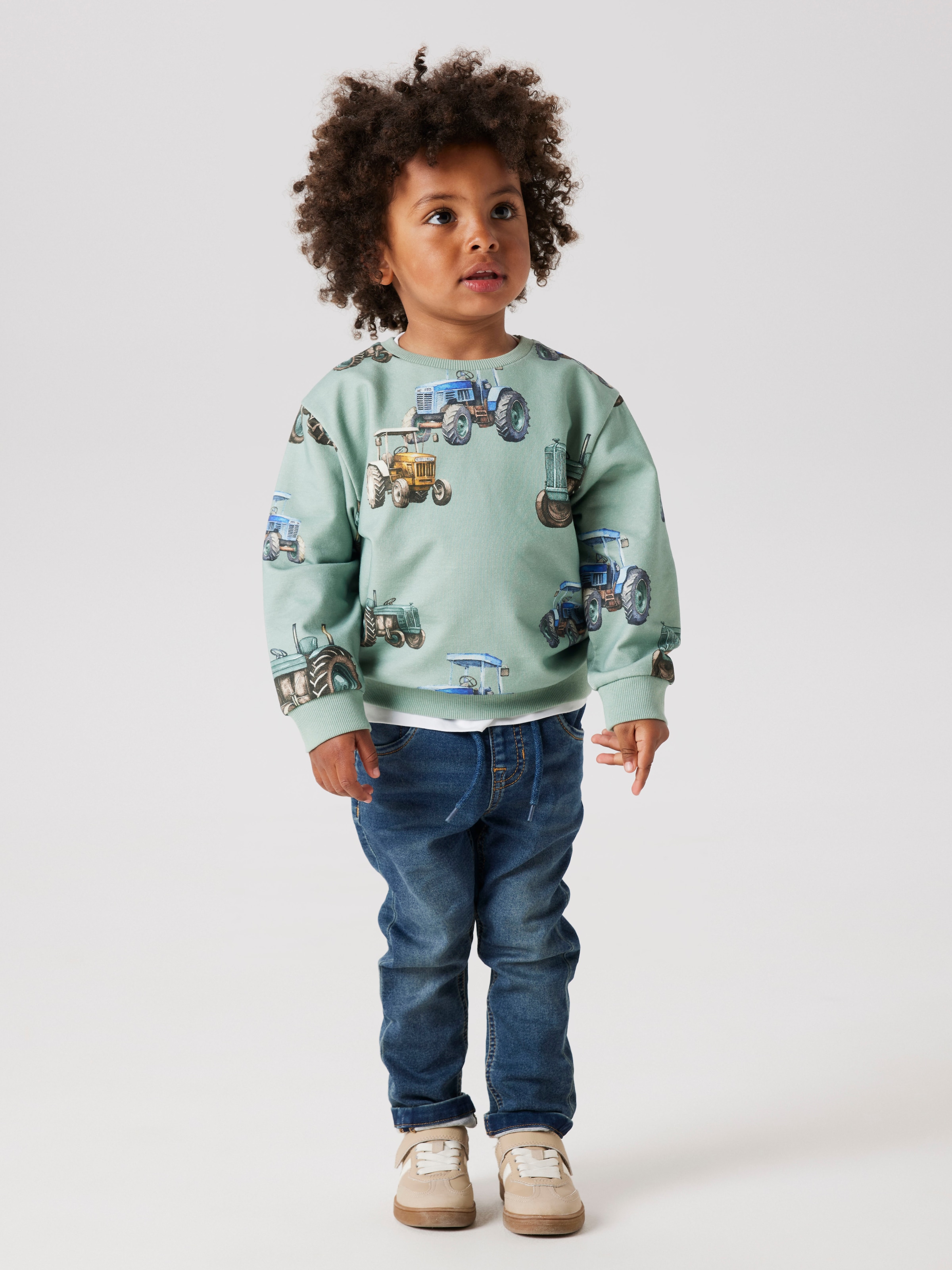Name It Schlupfjeans »NMMRYAN SLIM SWE JEANS 2472-TH NOOS«, im Jogging Style
