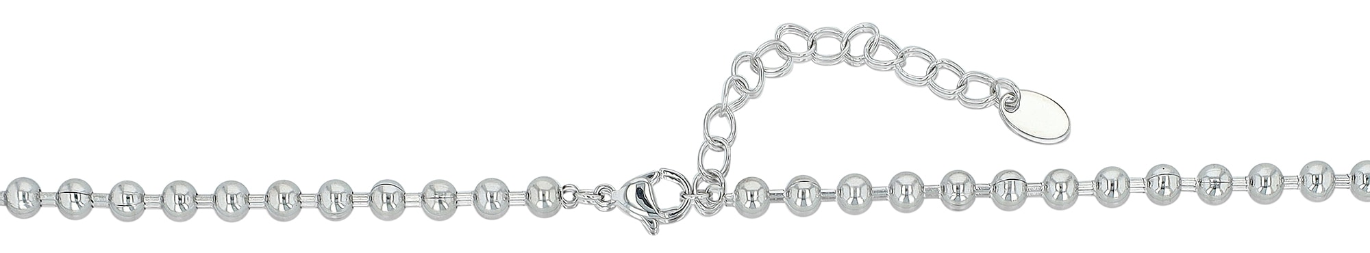 Adelia´s Kette ohne Anhänger »Edelstahl Halskette mit Anhänger Herz 51 cm + 5 cm«