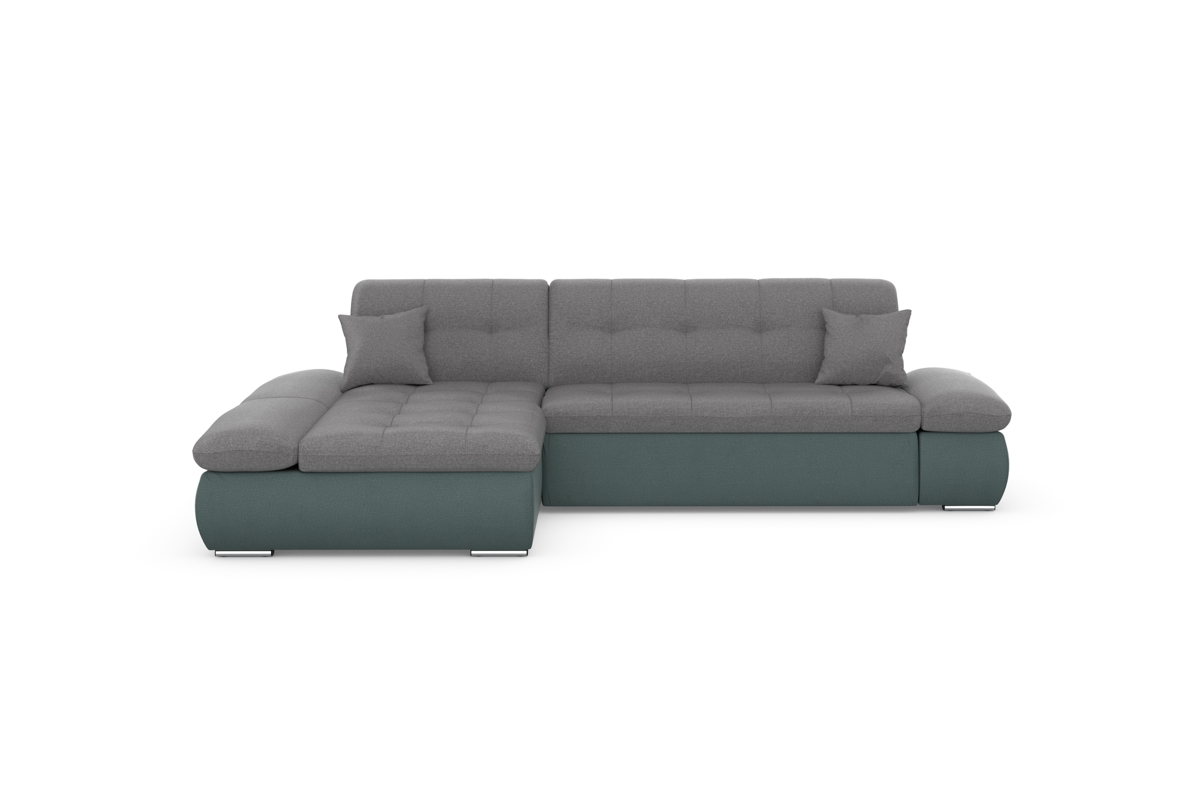 DOMO collection Ecksofa »Moric Schlafsofa B/T/H 300/172/80 cm, auch in Cord, L-Form«, XXL-Format, wahlweise auch mit Bettfunktion und Armverstellung