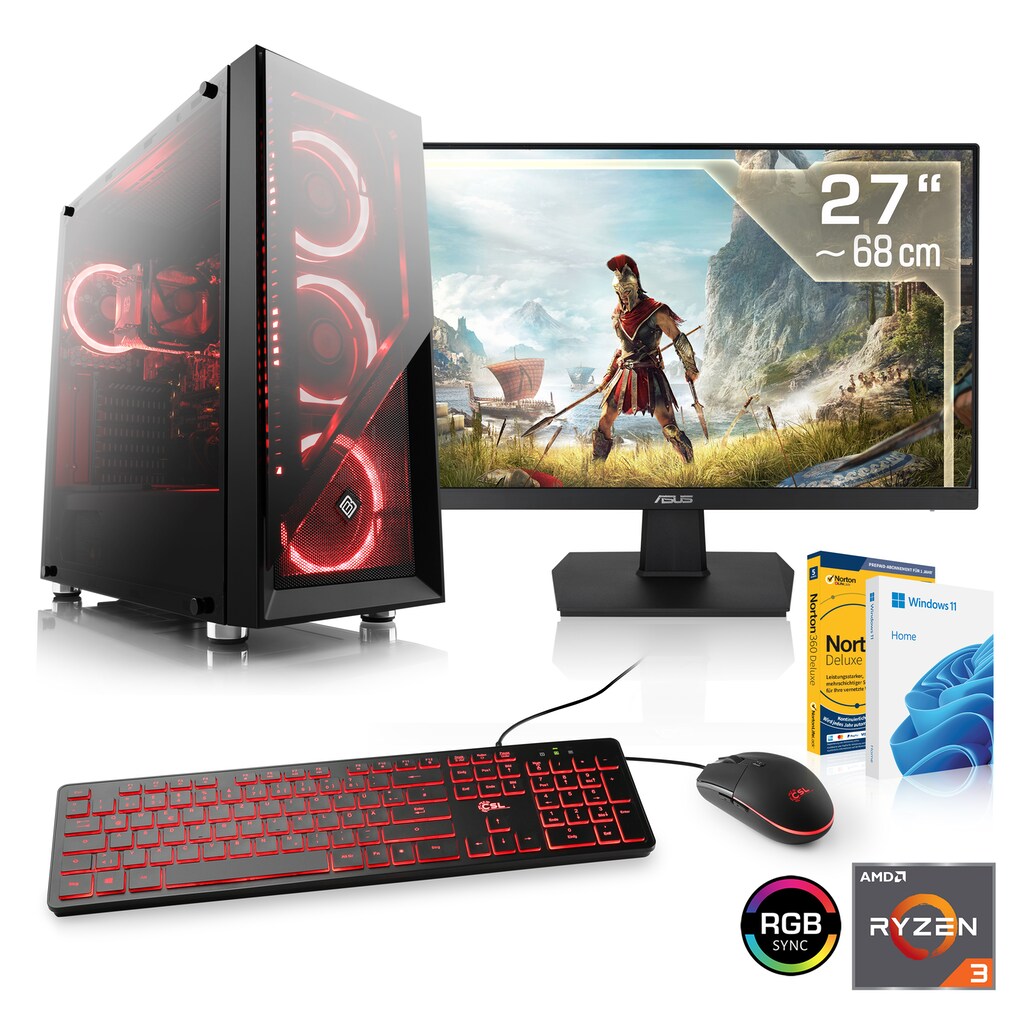 CSL Gaming-PC-Komplettsystem »Levita L8182«