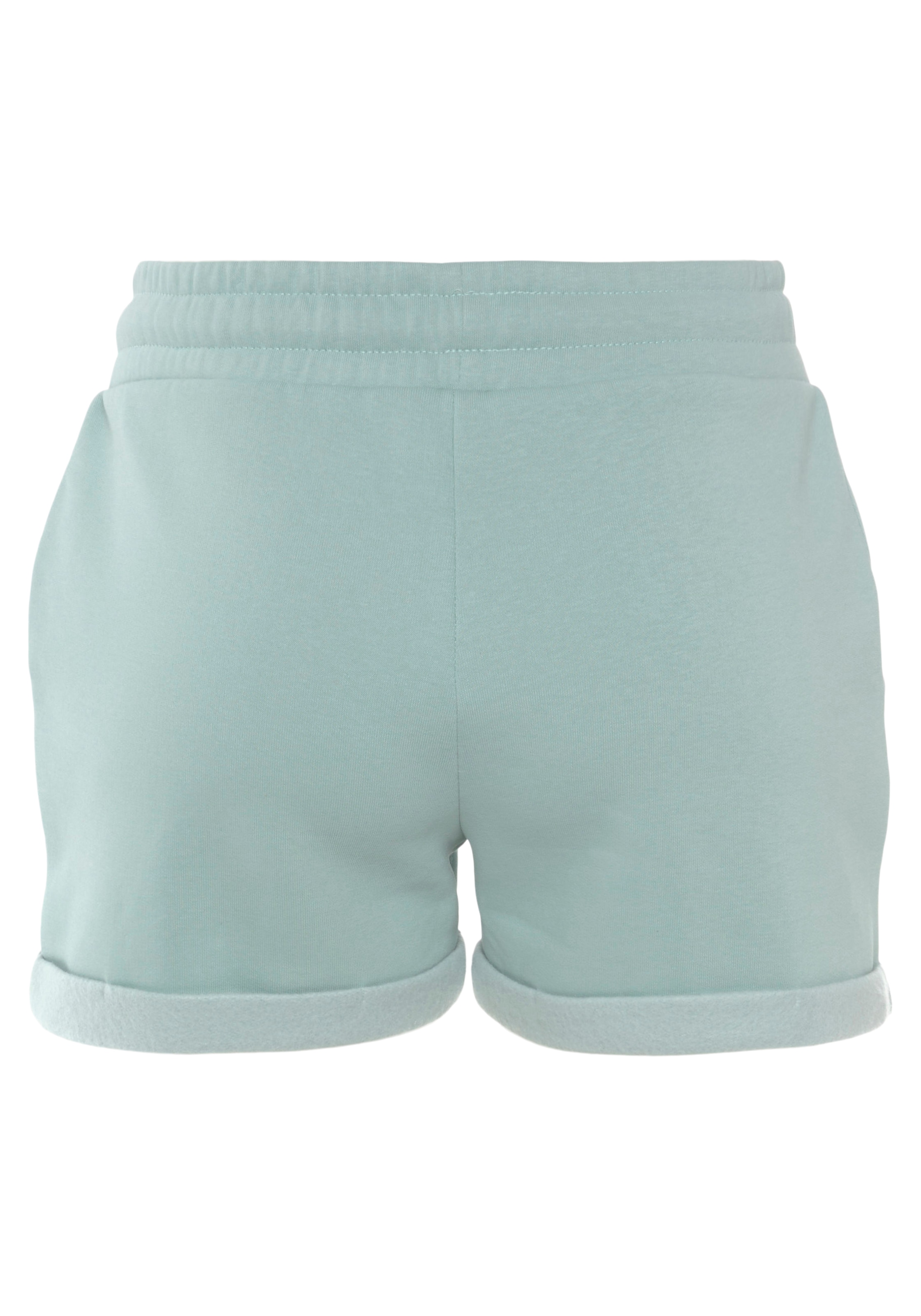 LASCANA Relaxshorts, mit seitlichen Taschen und Logostickerei, Loungewear