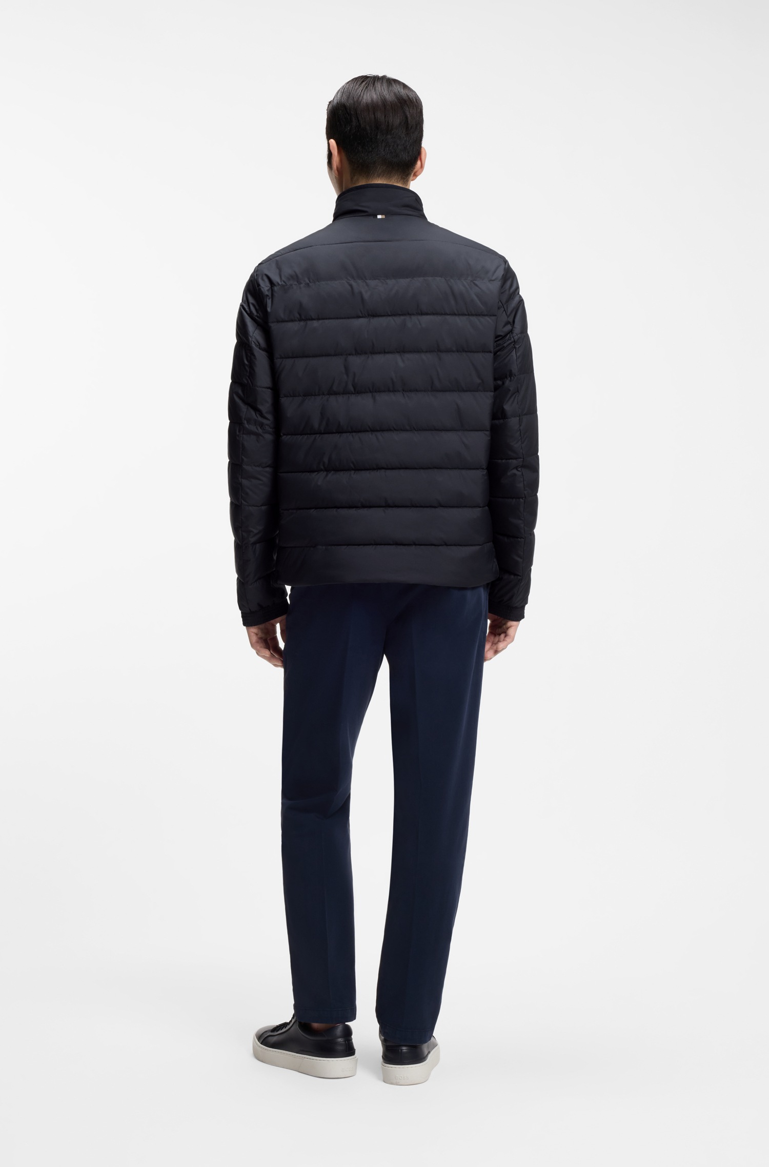 BOSS Steppjacke »Cenitos Premium Menswear« mit Stehkragen, regular fit