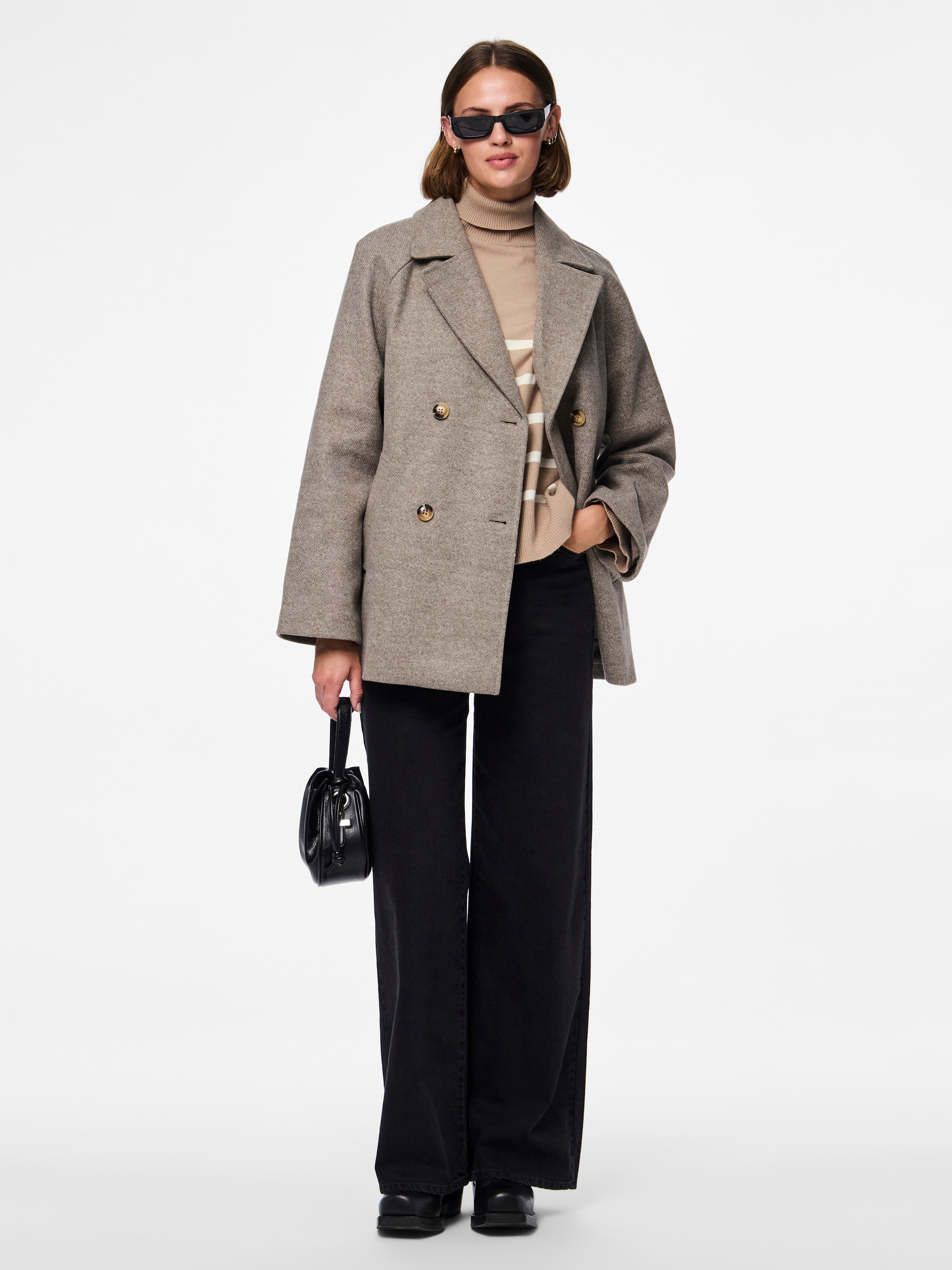 pieces Kurzmantel »PCMARBEL COAT NOOS«