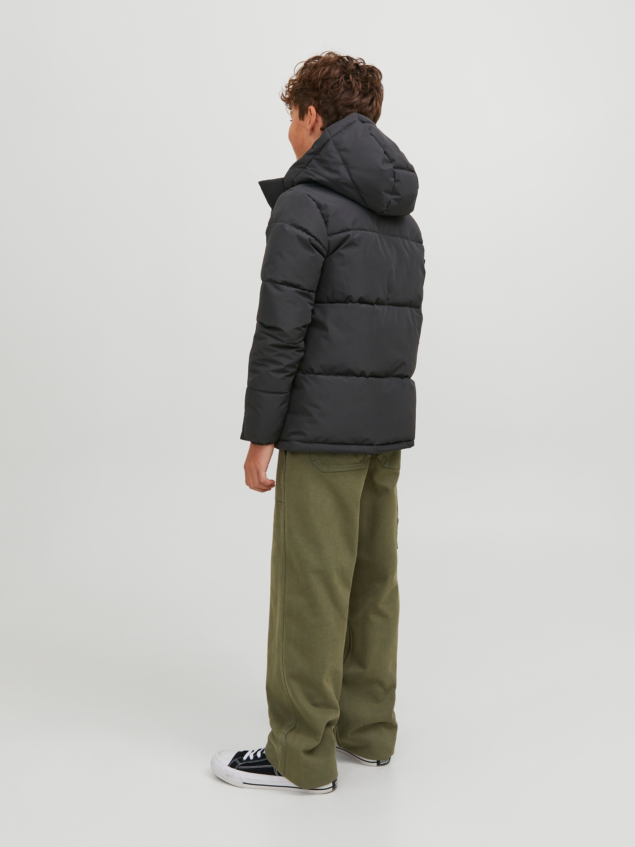 Jack & Jones Junior Steppjacke »JCOSPEED PUFFER SN JNR« mit Kapuze Polyester, regular fit
