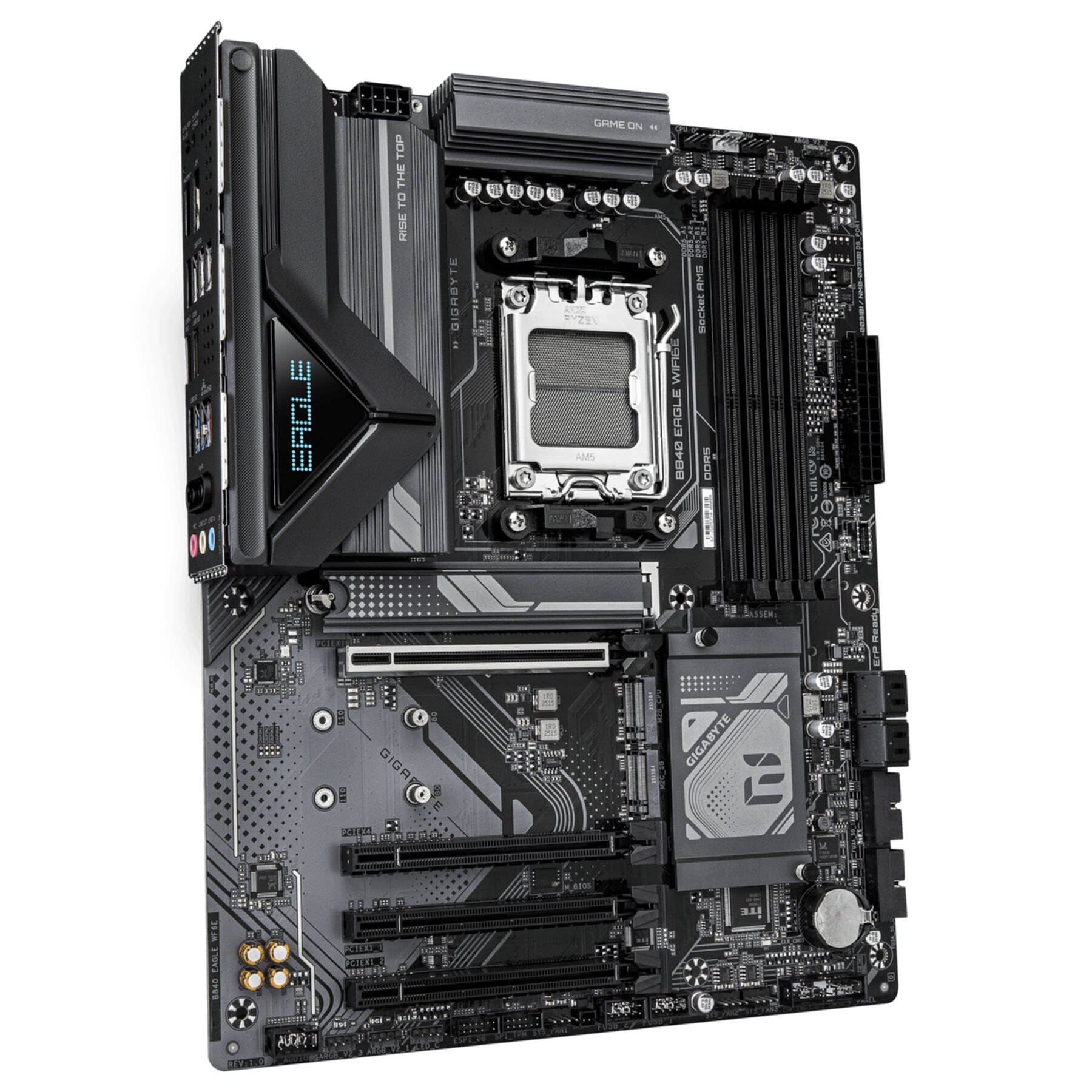 Gigabyte Mainboard »B840 EAGLE WIFI6E Mainboard - AMD Ryzen 9000 Prozessoren, 8+2+2 Phasen«