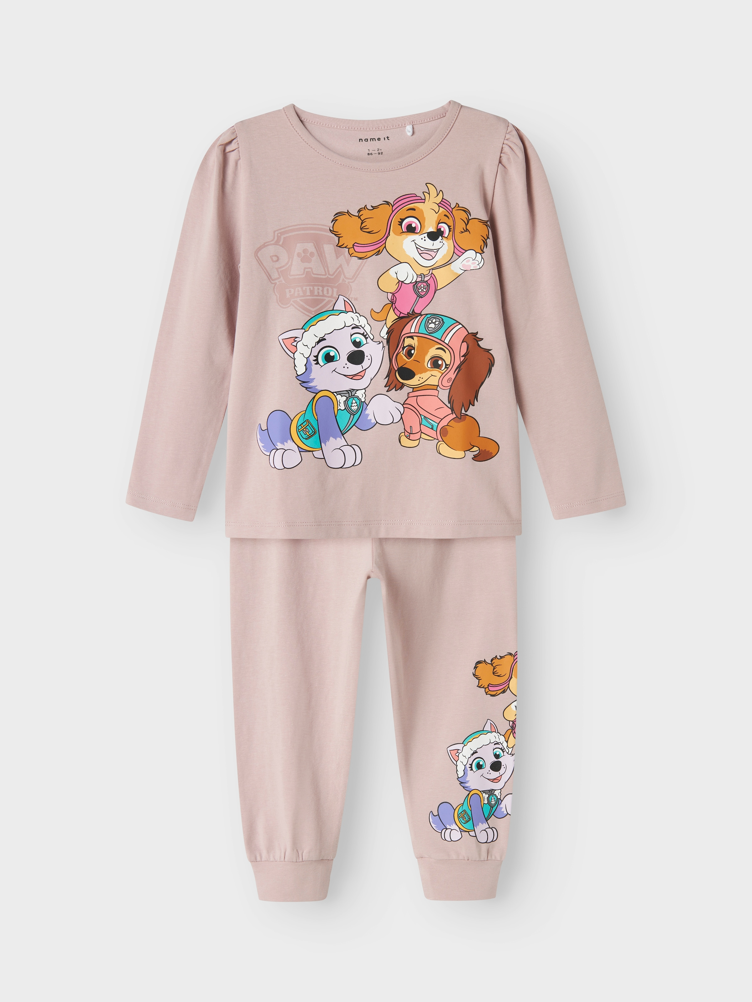 Name It Pyjama »NMFADAS PAWPATROL LS NIGHTSET NOOS CPLG«, mit tollen Druckmotiven