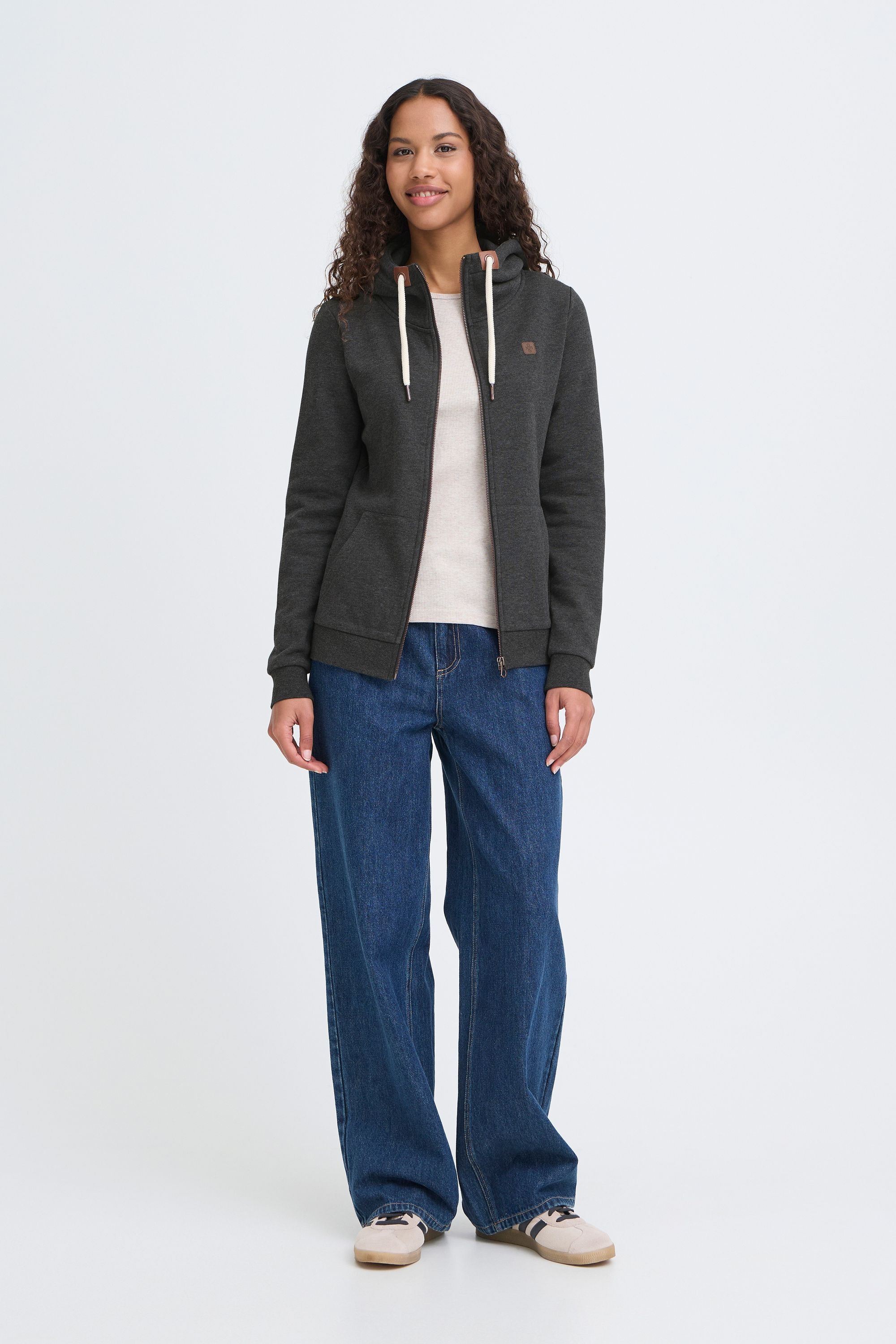 OXMO Kapuzensweatjacke »Kapuzensweatjacke OXVicky«