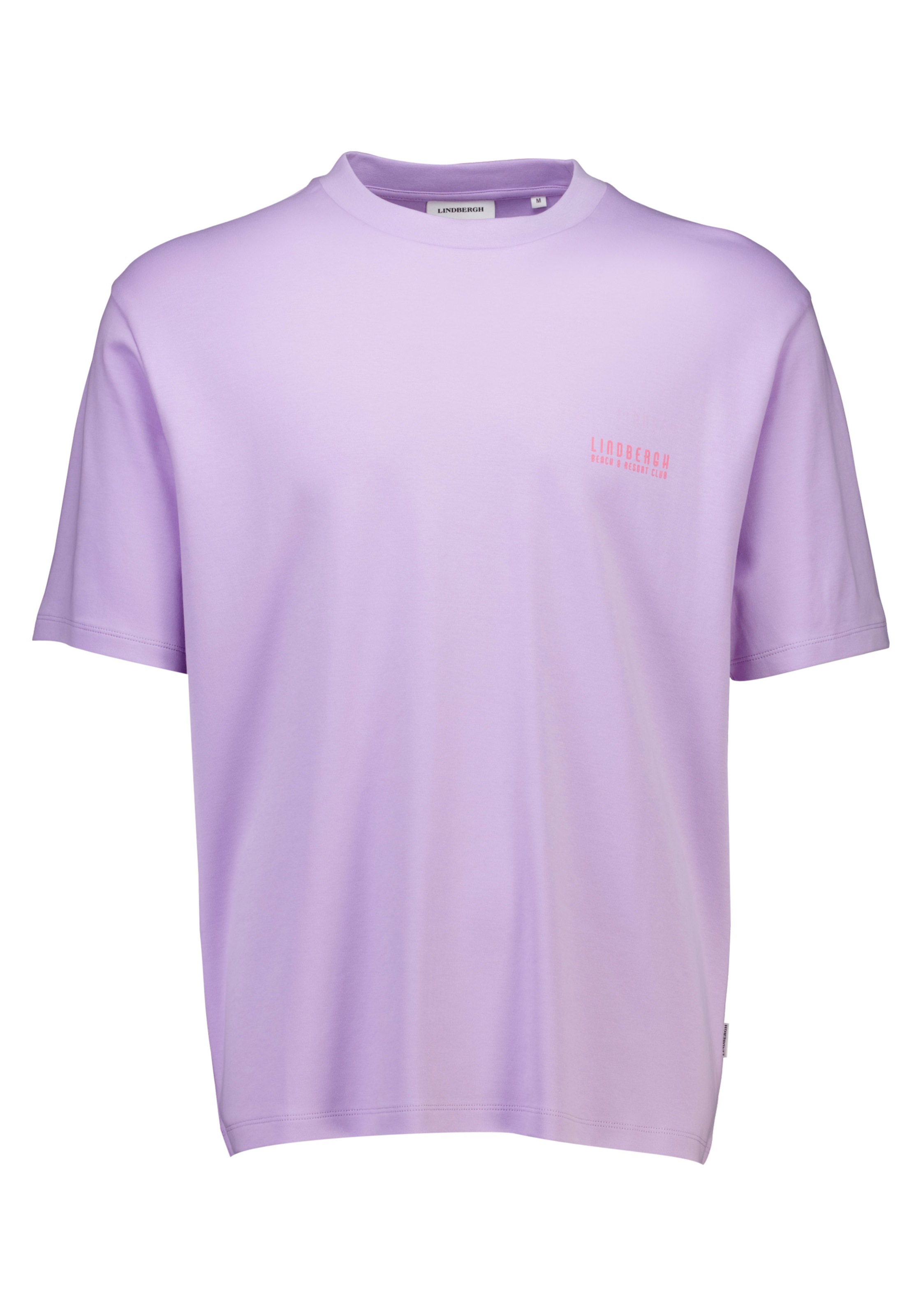 LINDBERGH Kurzarmshirt Sommershirt mit großem Rückenprint / kleinem Frontprint