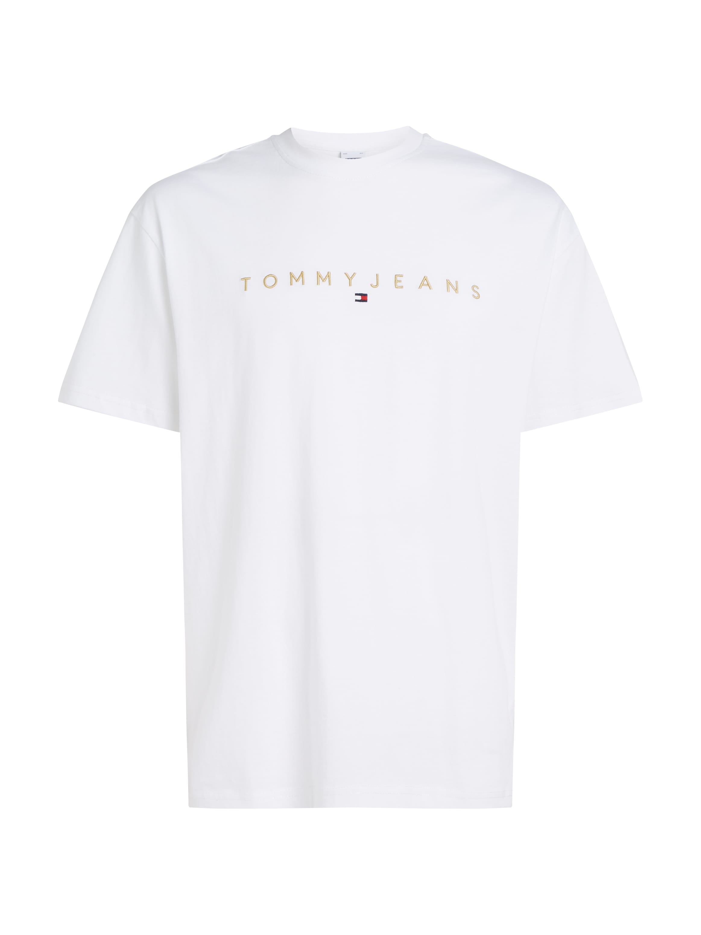 Tommy Jeans T-Shirt »TJM REG GOLD LINEAR LOGO TEE EXT«