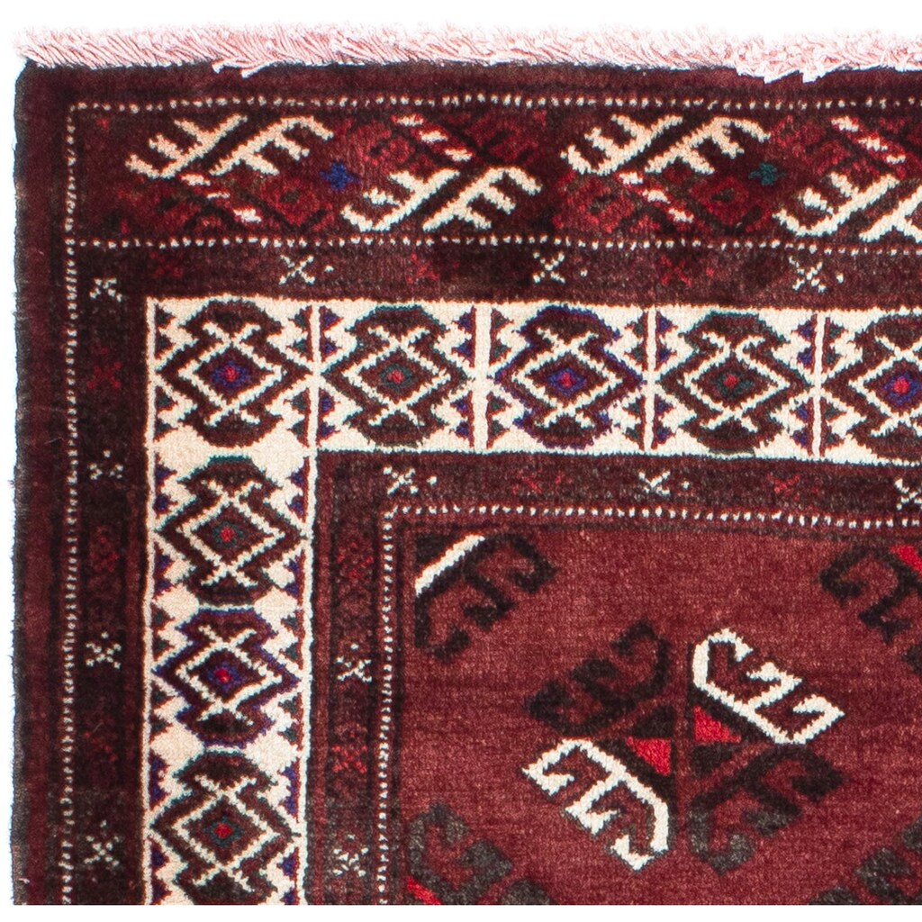 morgenland Orientteppich »Belutsch - 145 x 102 cm - dunkelrot«, rechteckig