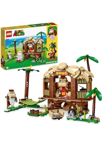 Konstruktionsspielsteine »Donkey Kongs Baumhaus – Erweiterungsset (71424), LEGO® Super...