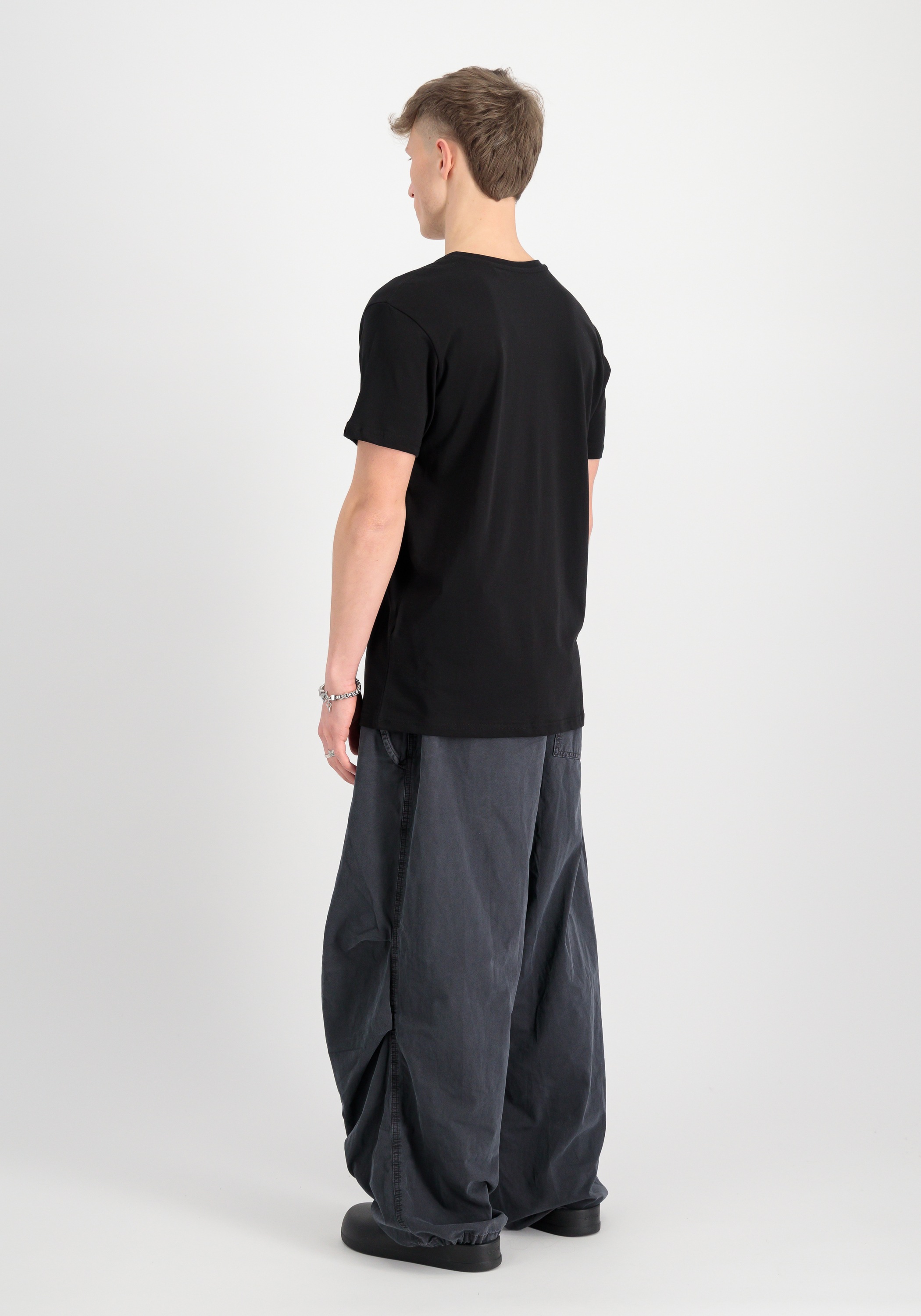 Alpha Industries T-Shirt »Basic T-Shirt BL Foil Print T-Shirt«