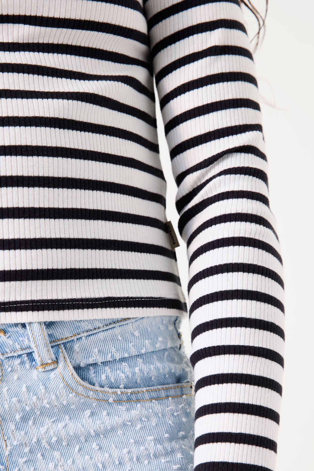 Garcia Shirttop, mit Streifenmuster
