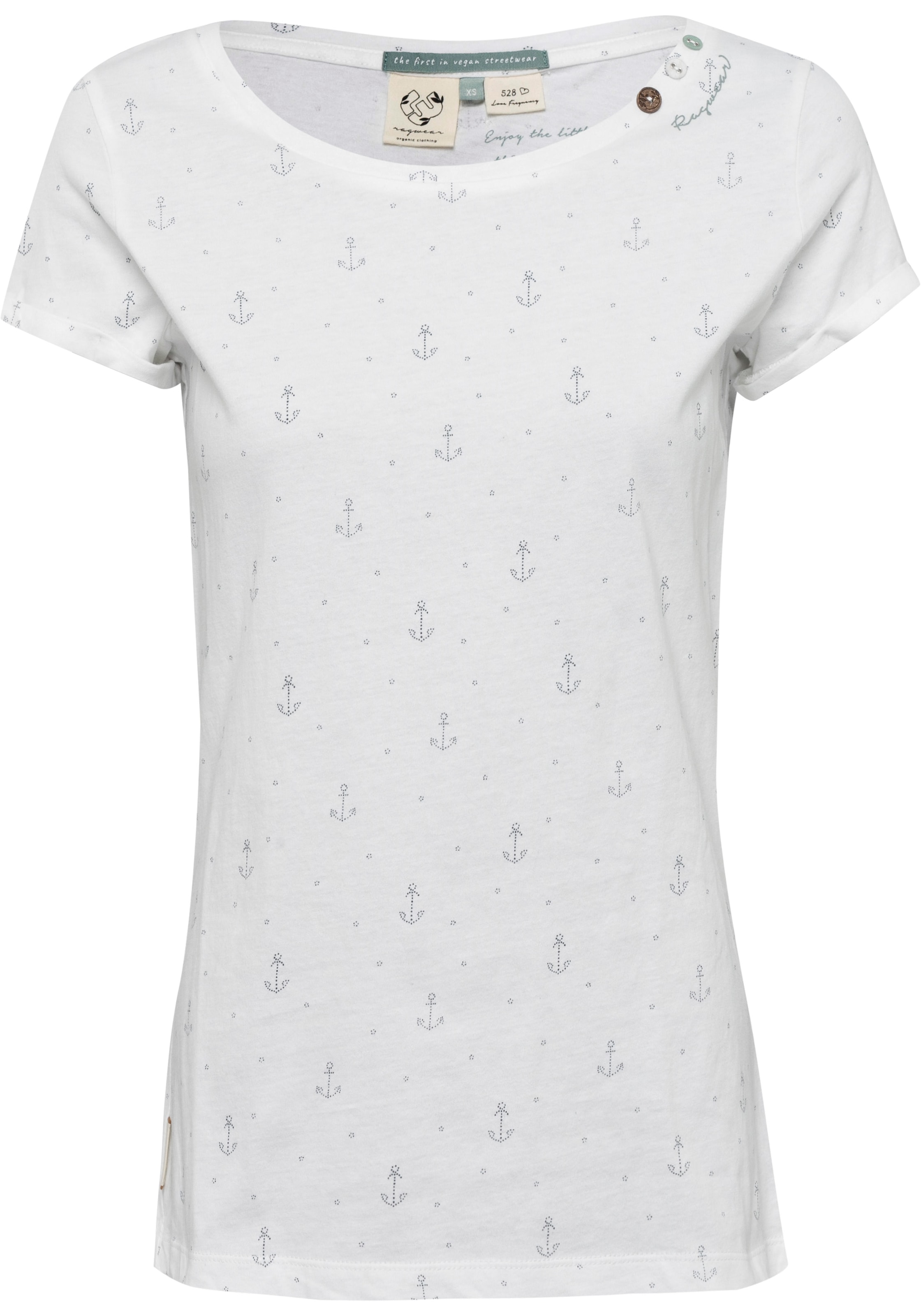 Ragwear T-Shirt »FLORAH A ORGANIC O«