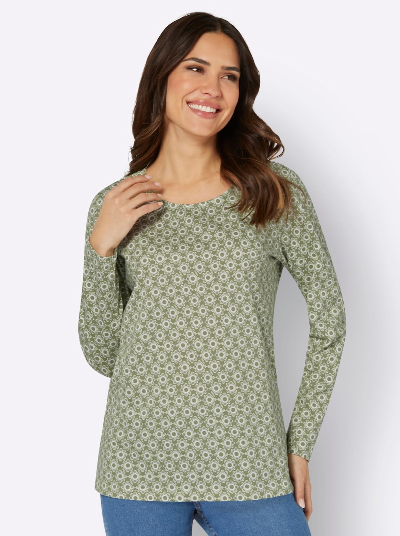 Classic Basics Langarmshirt »Langarm-Shirt«, (1 tlg.)