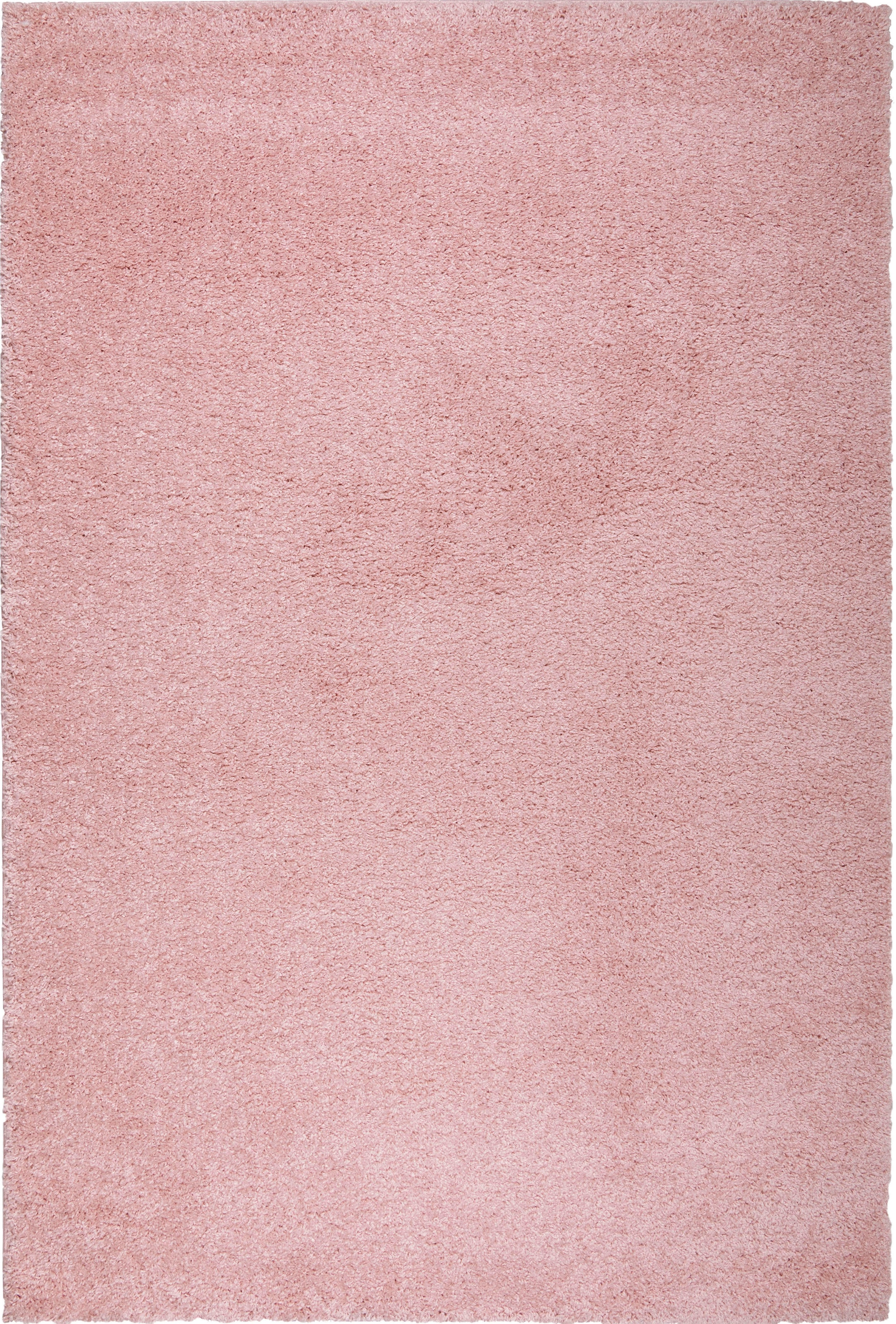 Bruno Banani Hochflor-Teppich »Shaggy Soft«, rechteckig, 30 mm Höhe, gewebt, Uni Farben, besonders weich und kuschelig
