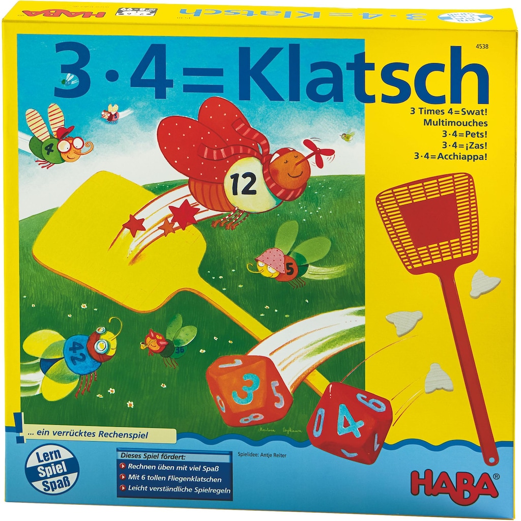 Haba Spiel »3x4=Klatsch«