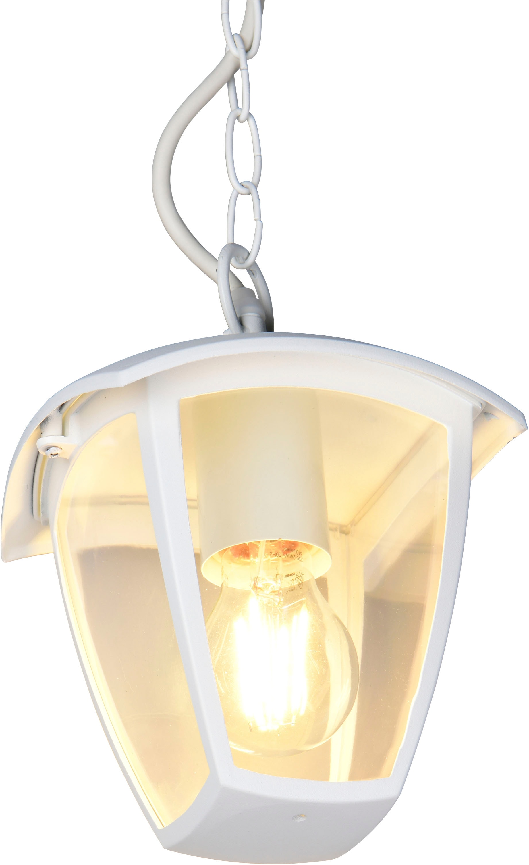 TRIO Leuchten Außen-Deckenleuchte »VENTA, Outdoor Pendelleuchte 1-flammig, exkl 1x E27 max 10W, IP44« E27 1 Stk. warmweiß - kaltweiß Terrassen Hängelampe, Pendelleuchte Garten max Höhe 82cm