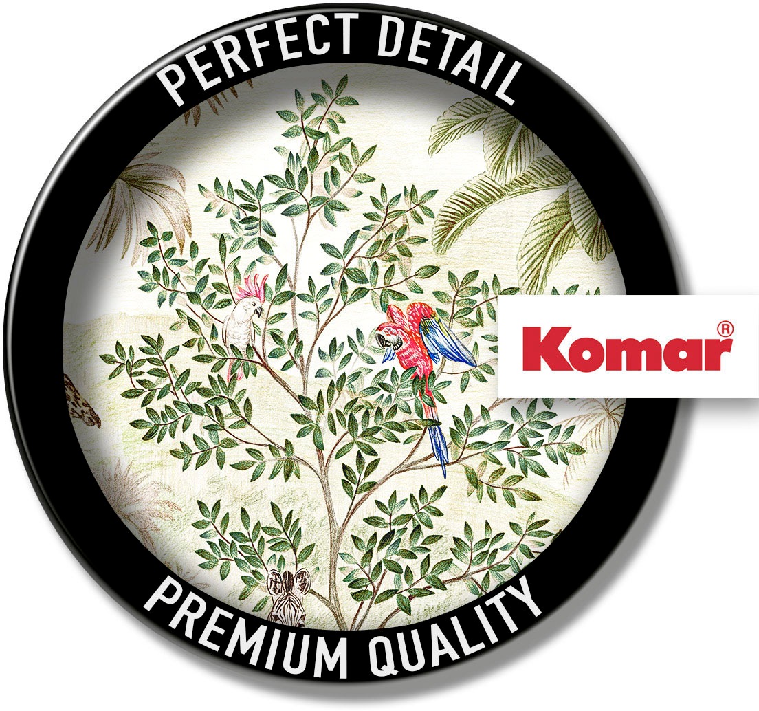 Komar Vliestapete »Digitaldruck Vlies - Wild Wonderland - Größe 300 x 250 cm«, bedruckt, Wohnzimmer, Schlafzimmer