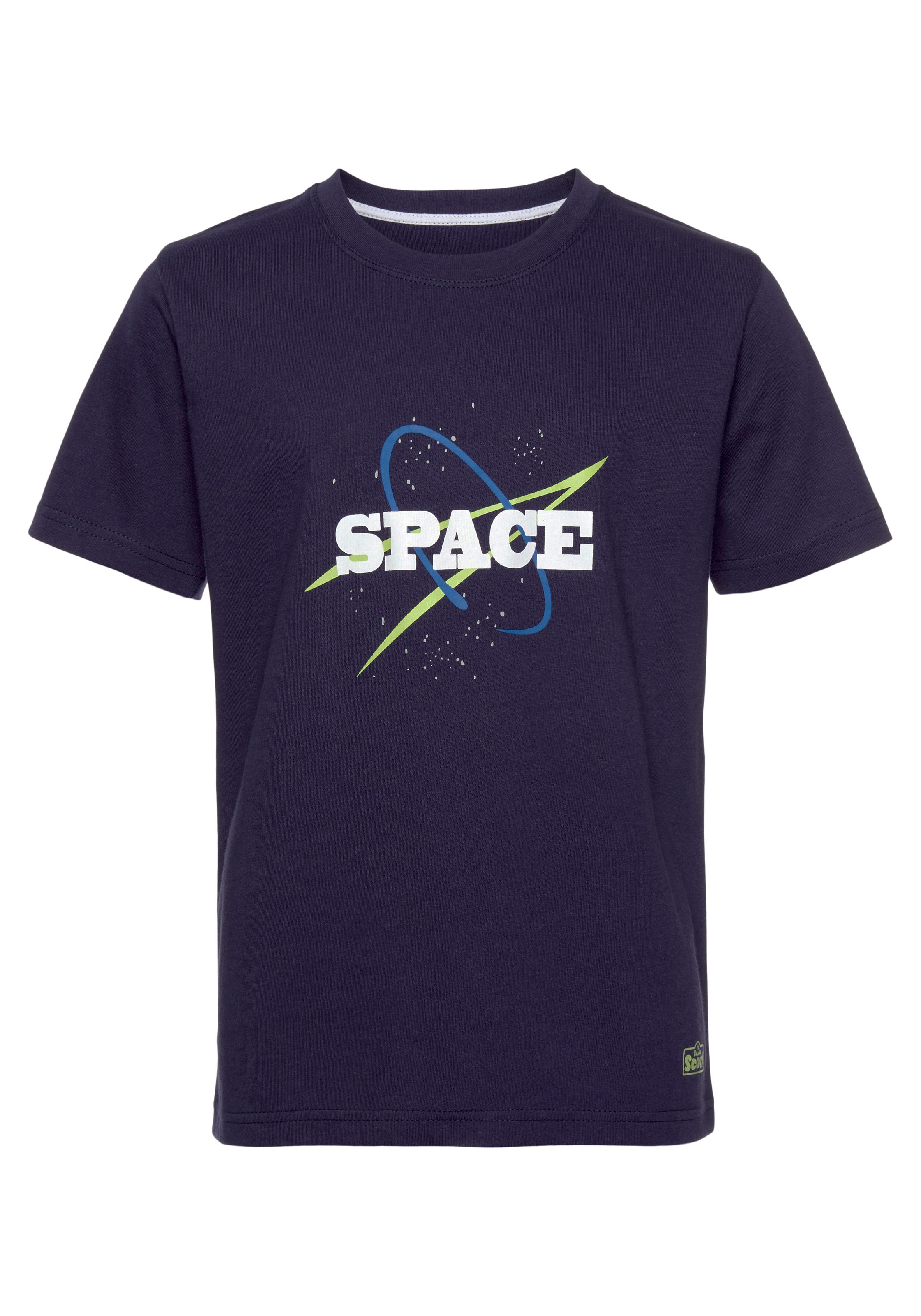 aus bei OTTO (Packung, »SPACE«, Scout T-Shirt kaufen Bio-Baumwolle 2er-Pack),