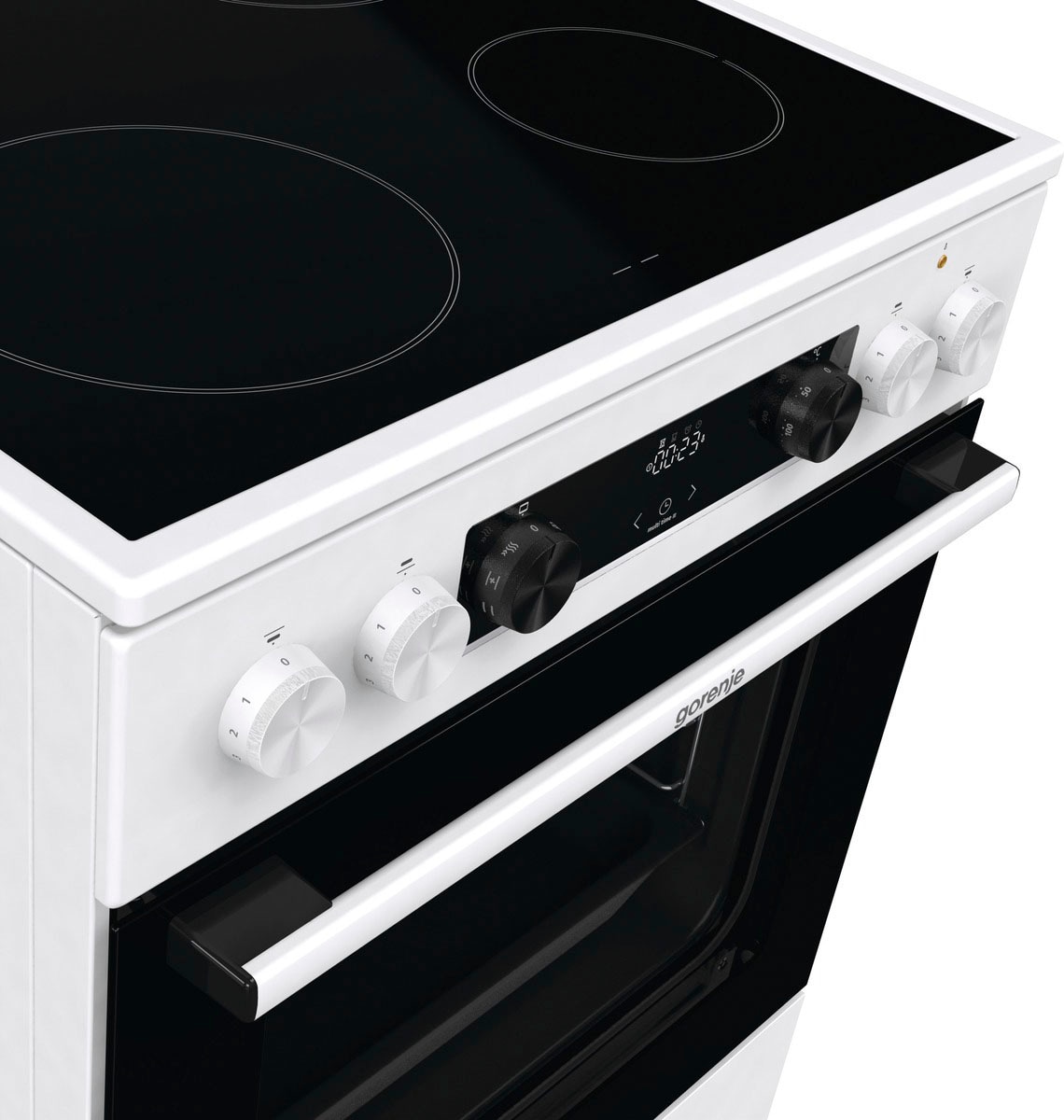 GORENJE Elektro-Standherd »GEC6C40WD«, Aqua Clean