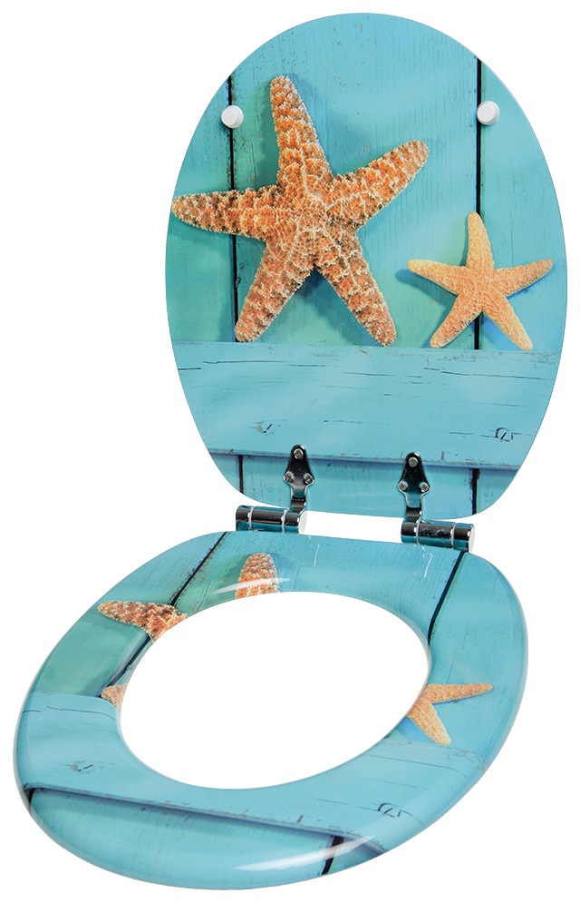 Sanilo WC-Sitz »Starfish«, mit Absenkautomatik