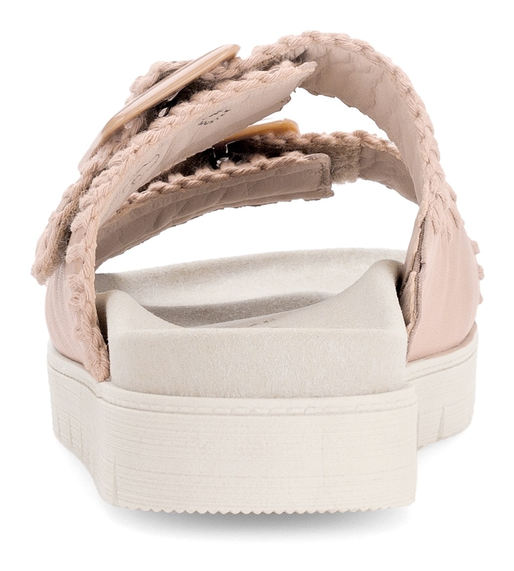 Gabor Pantolette, Plateau, Bequemschuh, Sommerschuh mit praktischen Klettverschlüssen