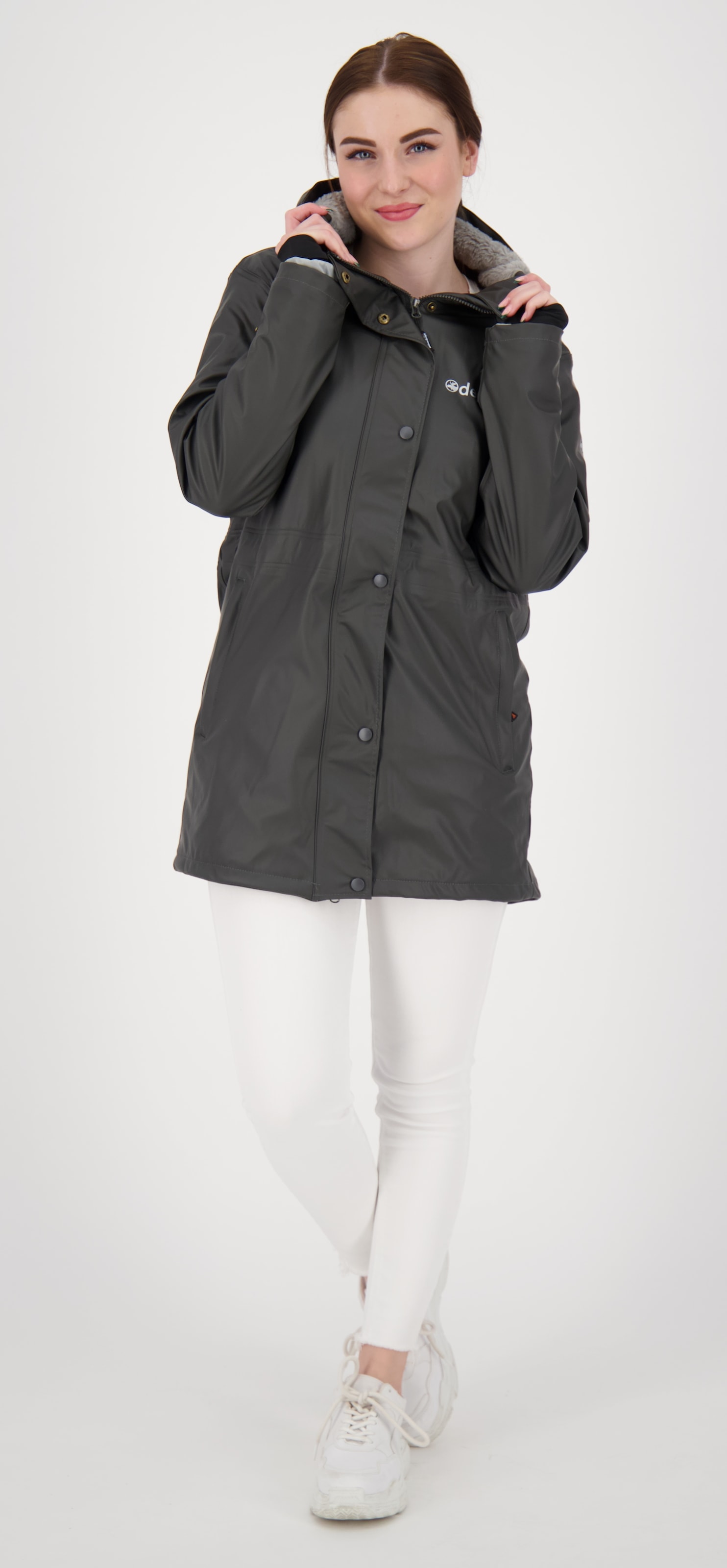 DEPROC Active Regenjacke »Friesennerz ELLESMERE WOMEN«, auch in Großen Größen erhältlich