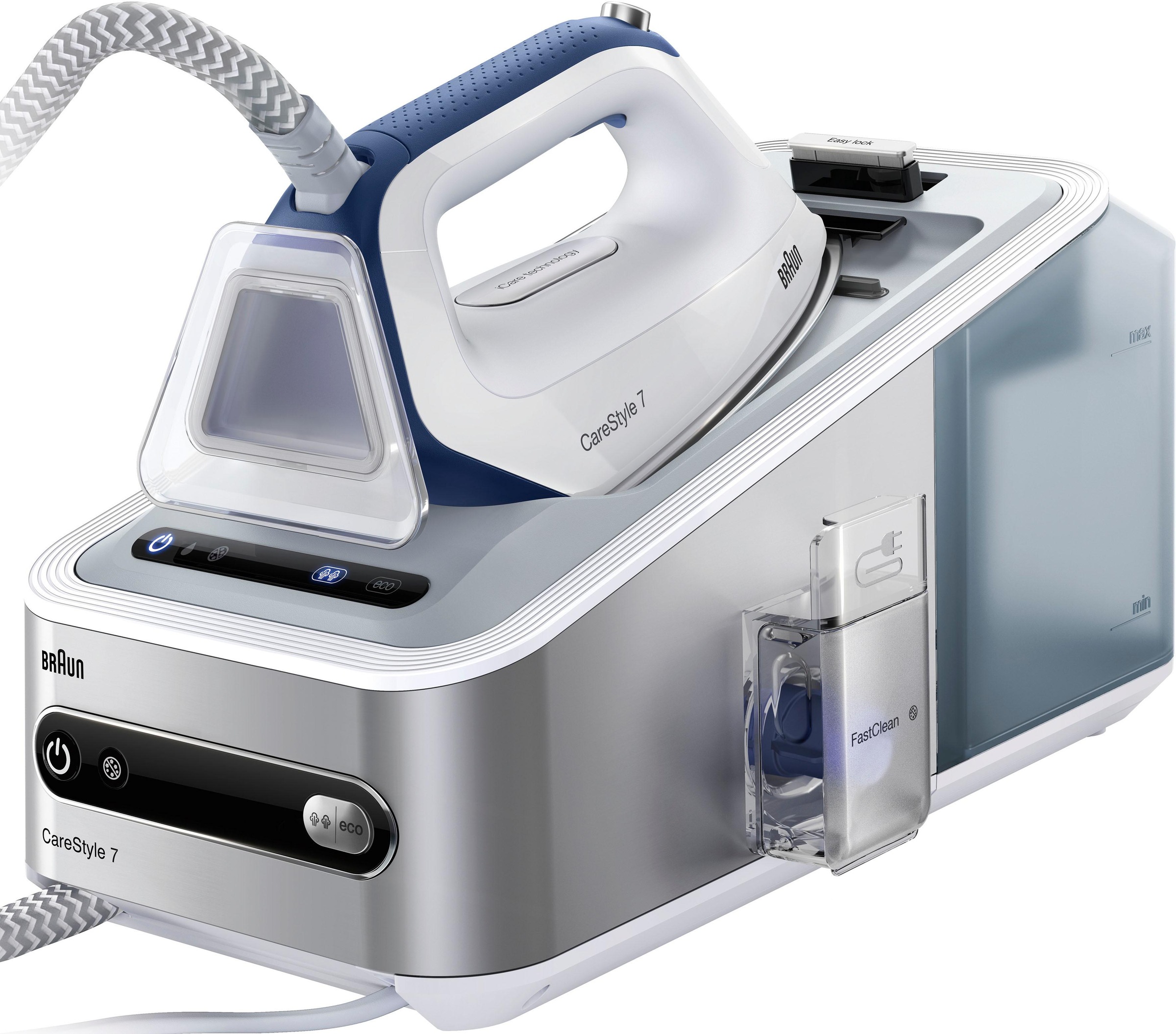 Dampfbügelstation CareStyle 7 IS 7143, 2000 ml Wassertank, 2400 Watt