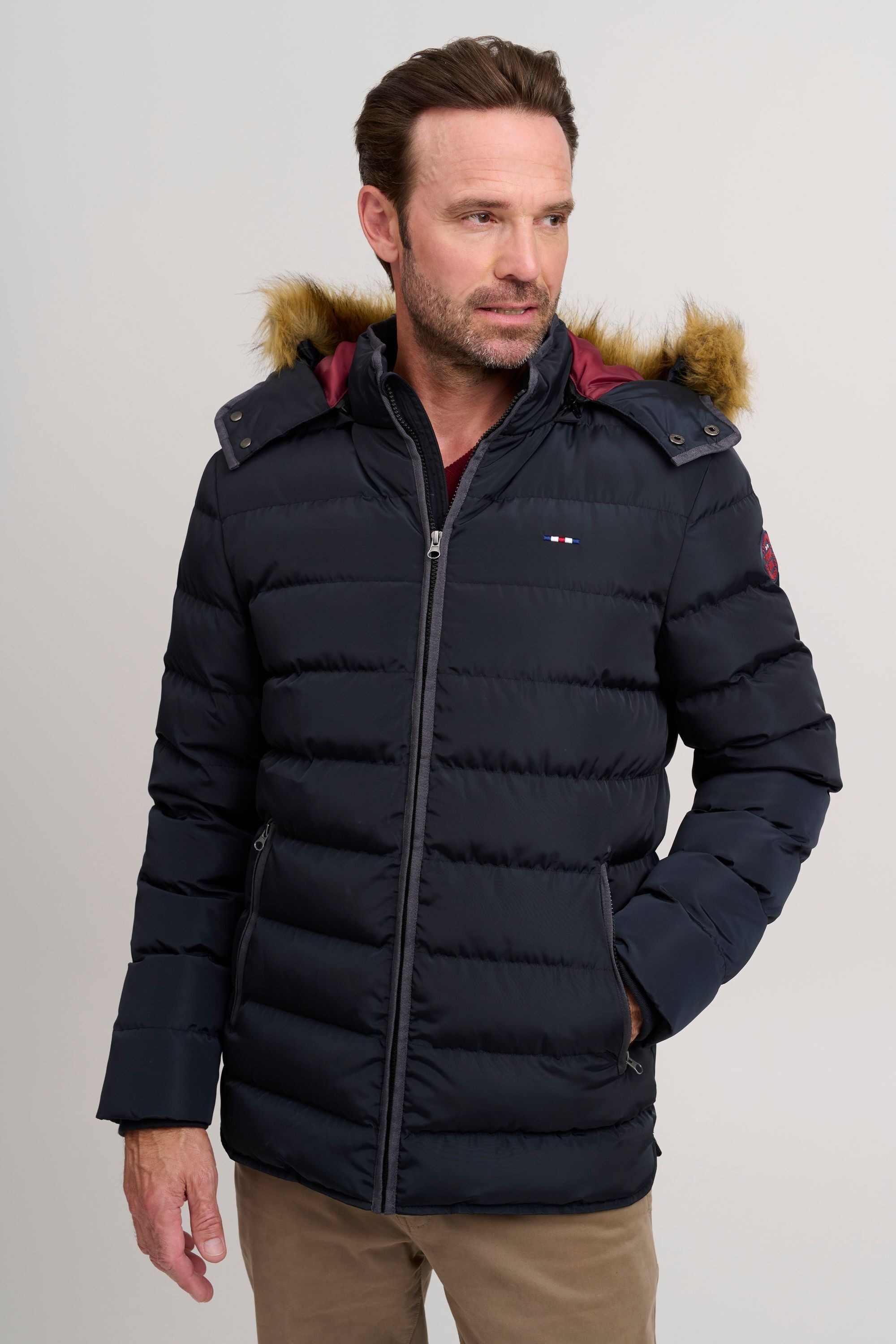 FQ1924 Steppjacke »Steppjacke FQAksel«, mit Kapuze