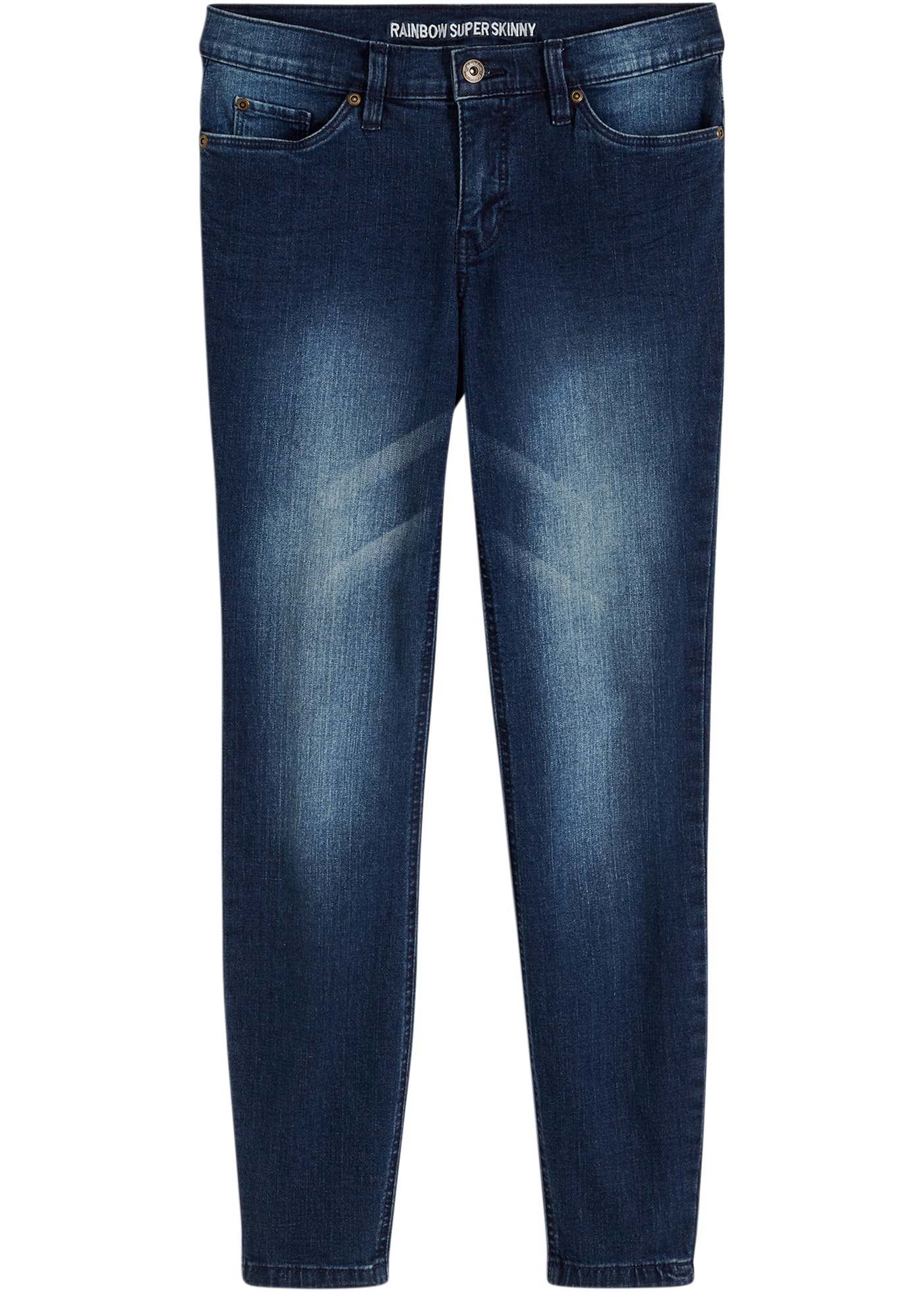 bonprix Skinny-fit-Jeans Skinny-fit-Passform, verkürztes 7/8-Bein, mit Five-Pocket-Style