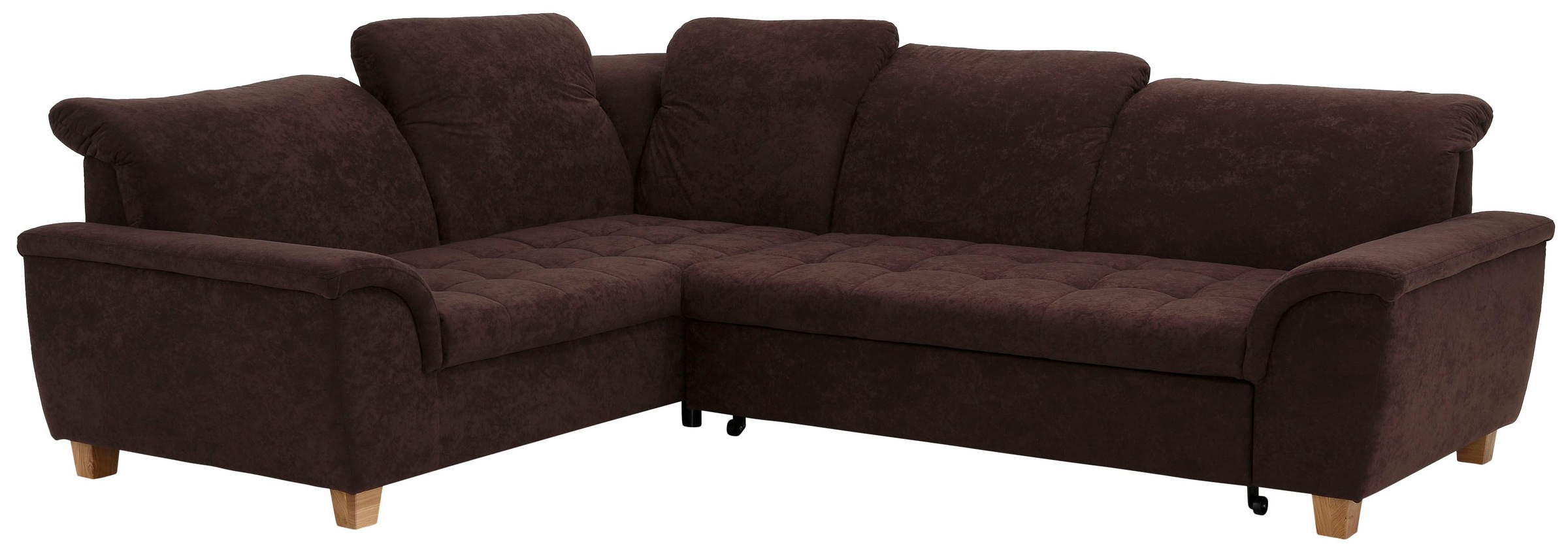 Home affaire Ecksofa »Lyla L-Form«, wahlweise mit Rückenfunktion und Bettfunktion