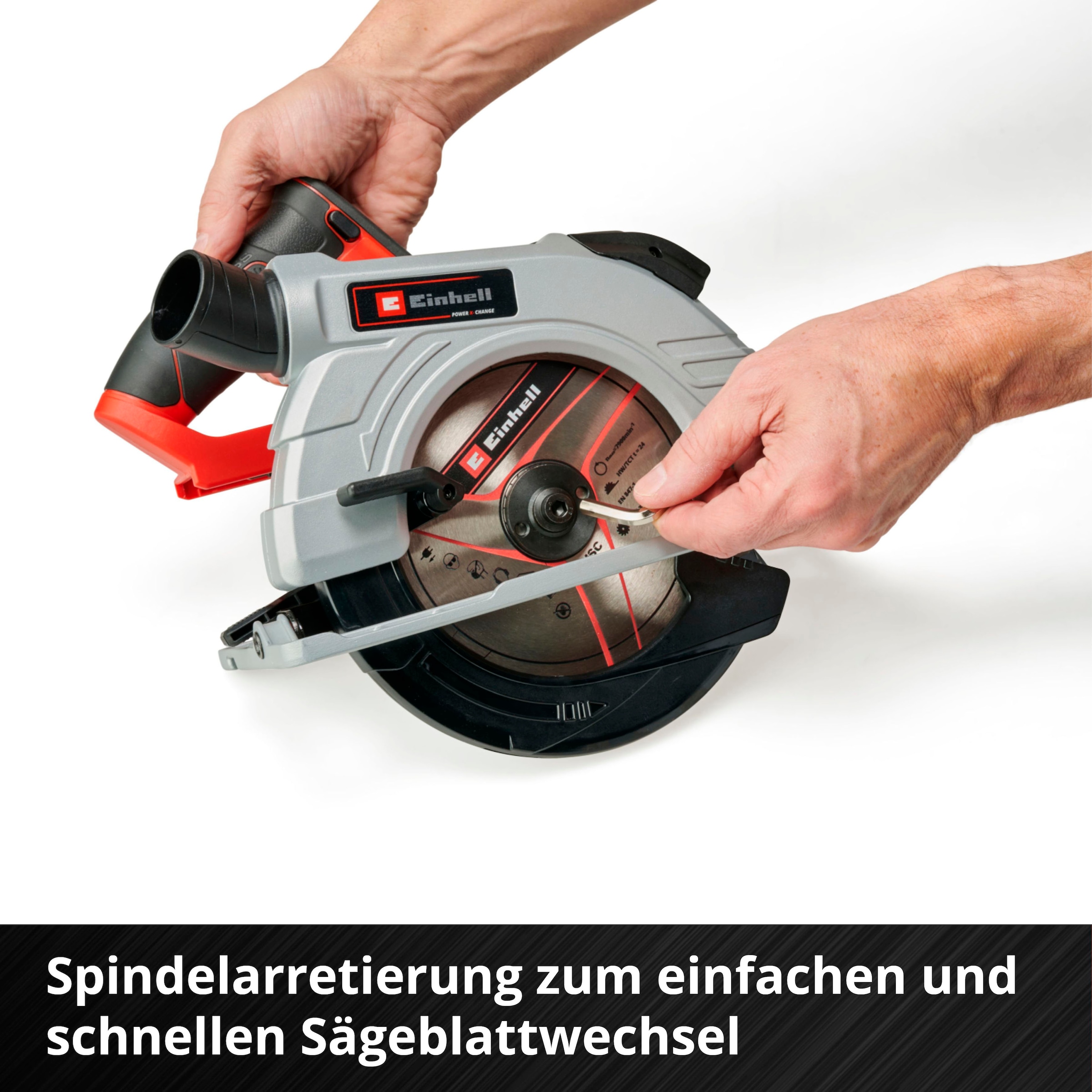 Einhell Akku-Handkreissäge »TP-CS 18/190 Li BL - Solo« 1 Stk. tlg. Power X-Change, ohne Akku und Ladegerät