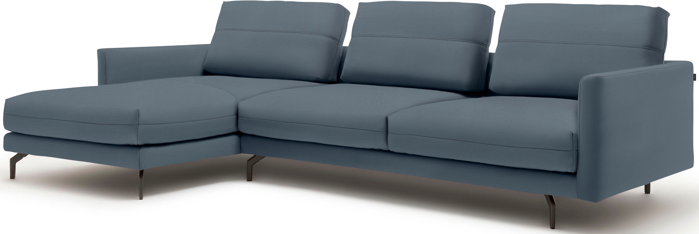 Creation BY ROLF BENZ Ecksofa »CR.414, Designecksofa, Polsterecke, L-Form«, wahlweise aus feinstem Rindsleder oder hochwertigem Chenille
