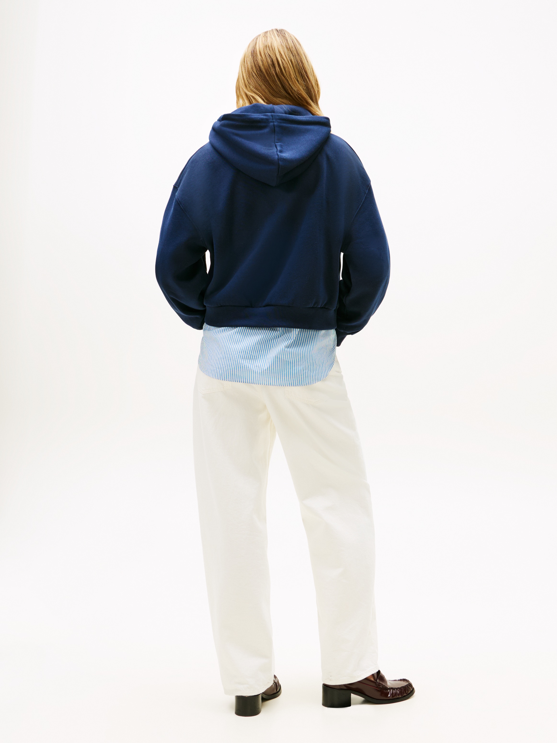 Tommy Hilfiger Kapuzensweatshirt »CORP LOGO MDRN HOODIE«
