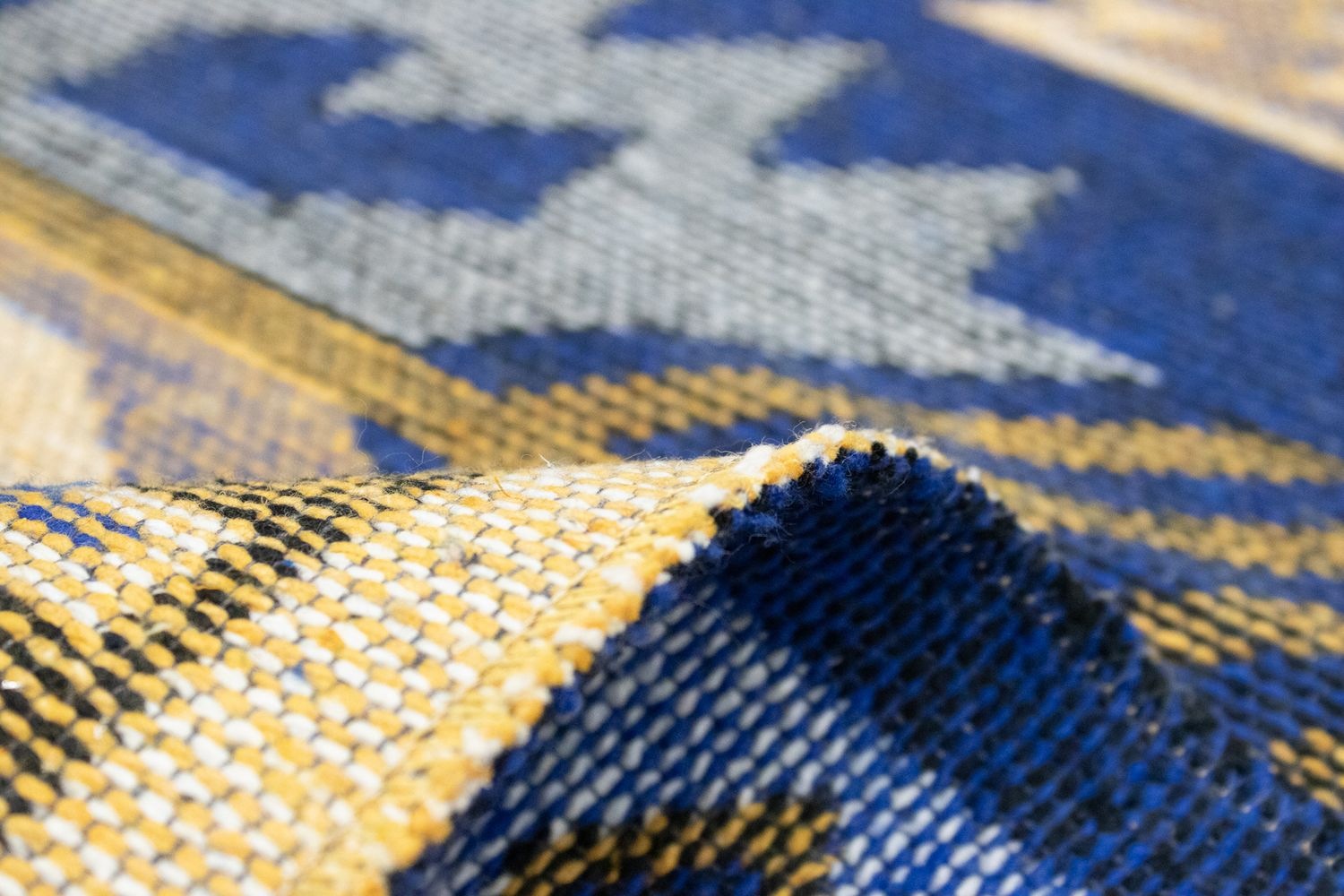 morgenland Wollteppich »Kelim Teppich - Trendy »Gizeh« Rechteckig«, rechteckig, 0,5 mm Höhe, Flachgewebe