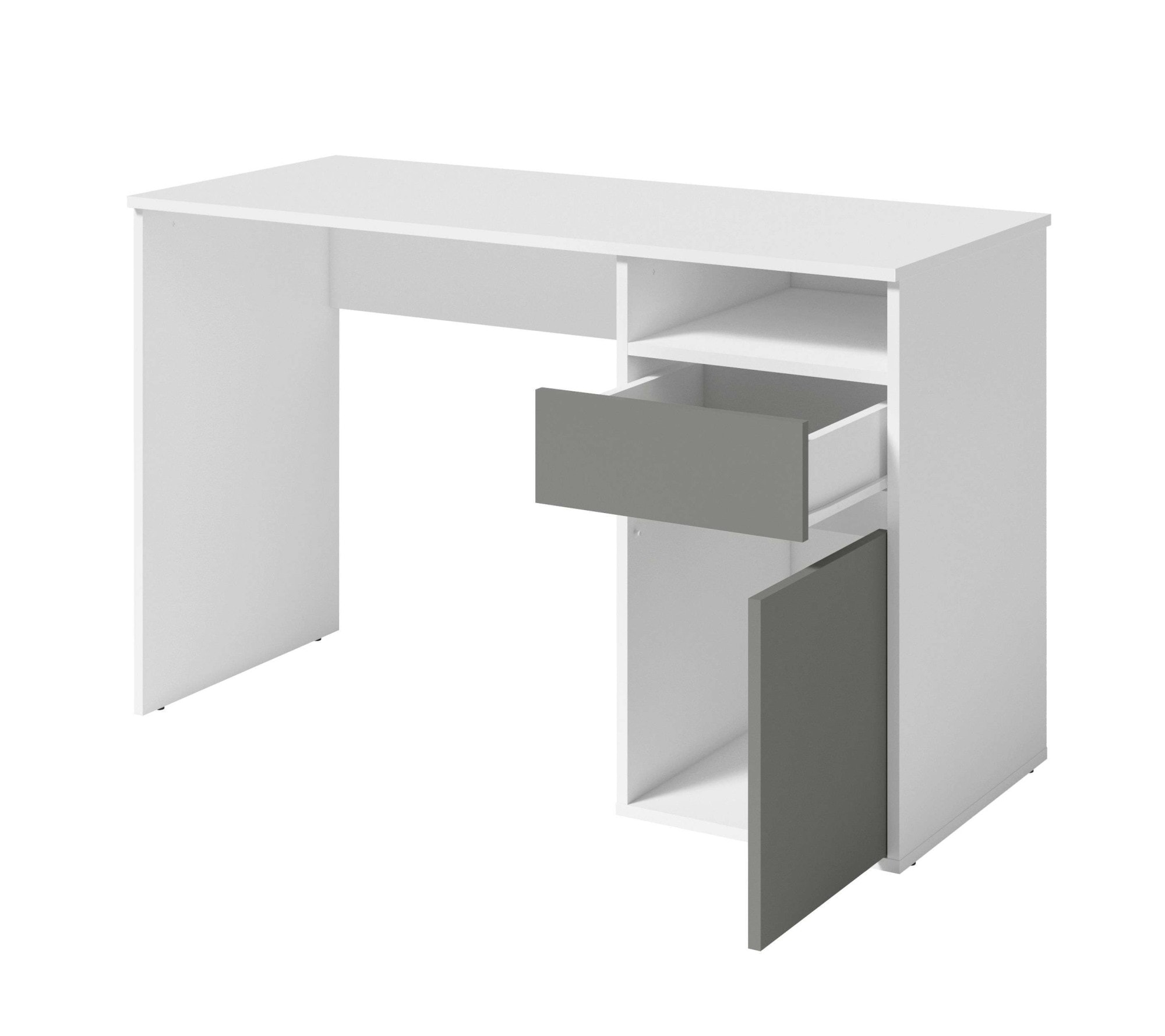 Home affaire Schreibtisch »Tinsley«, mit Schublade, und Tür, Breite 120 x53 cm