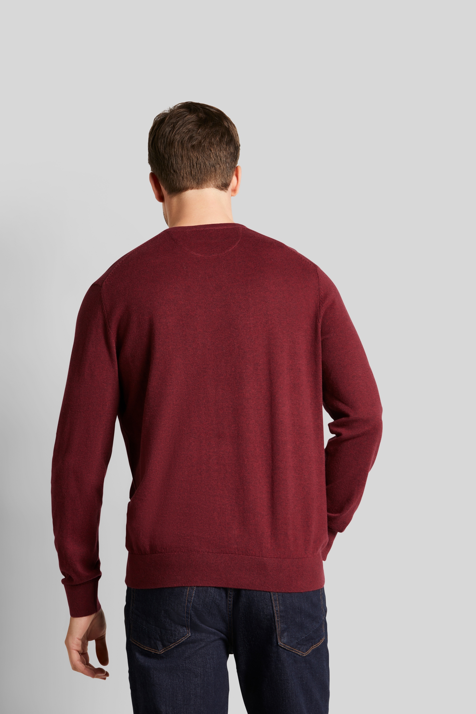 bugatti V-Ausschnitt-Pullover, mit V-Ausschnitt online shoppen bei OTTO