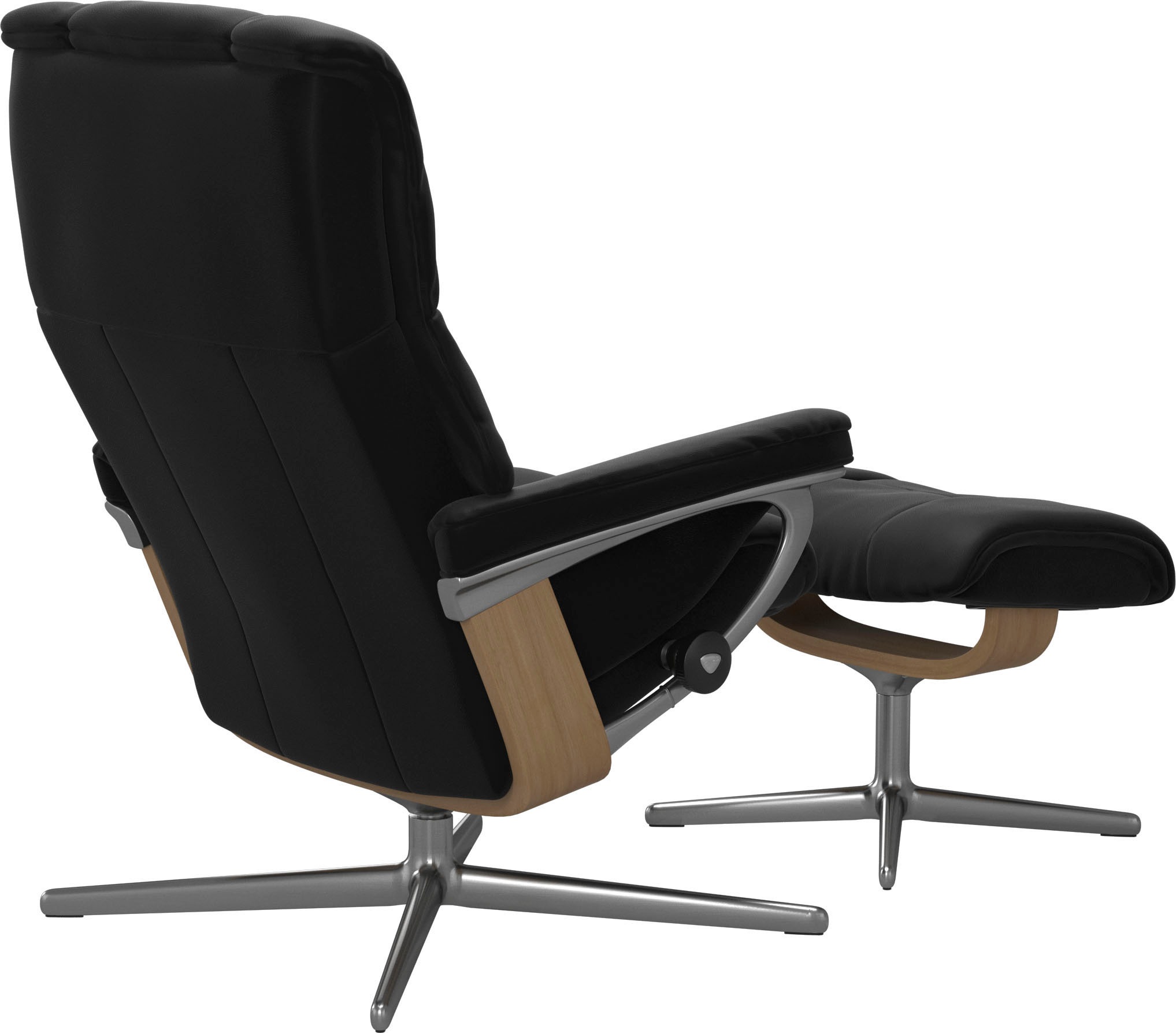 Stressless® Fußhocker »Mayfair«, mit Cross Base, Größe S, M & L, Holzakzent Eiche