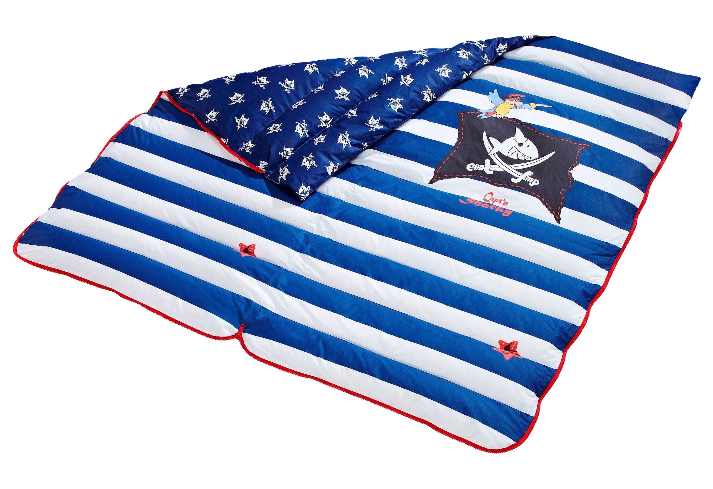 Otto Keller Daunenschlafsack & Daunenbettdecke »Capt'n Sharky«