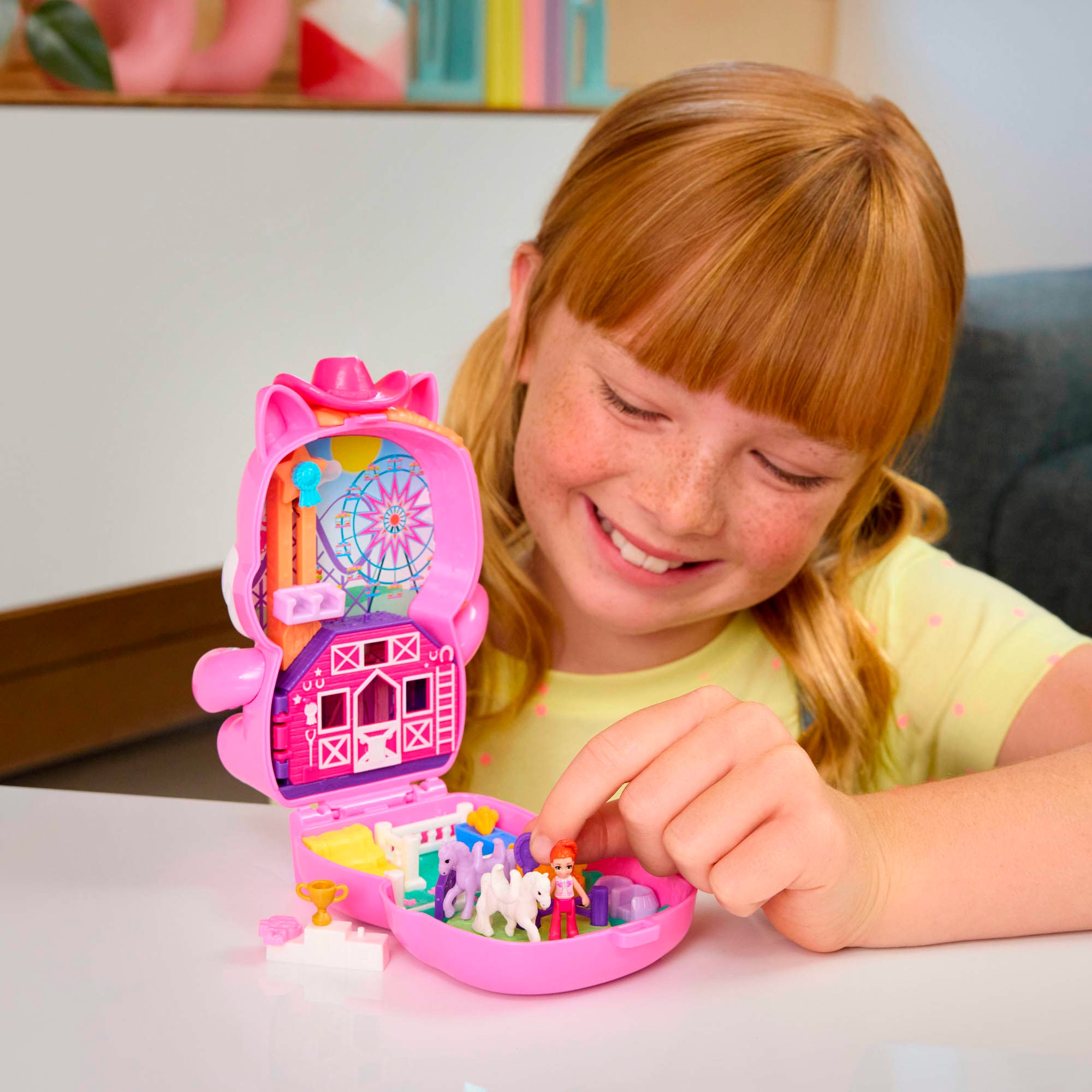 Polly Pocket Spielwelt »Pony-Rodeo Schatulle«